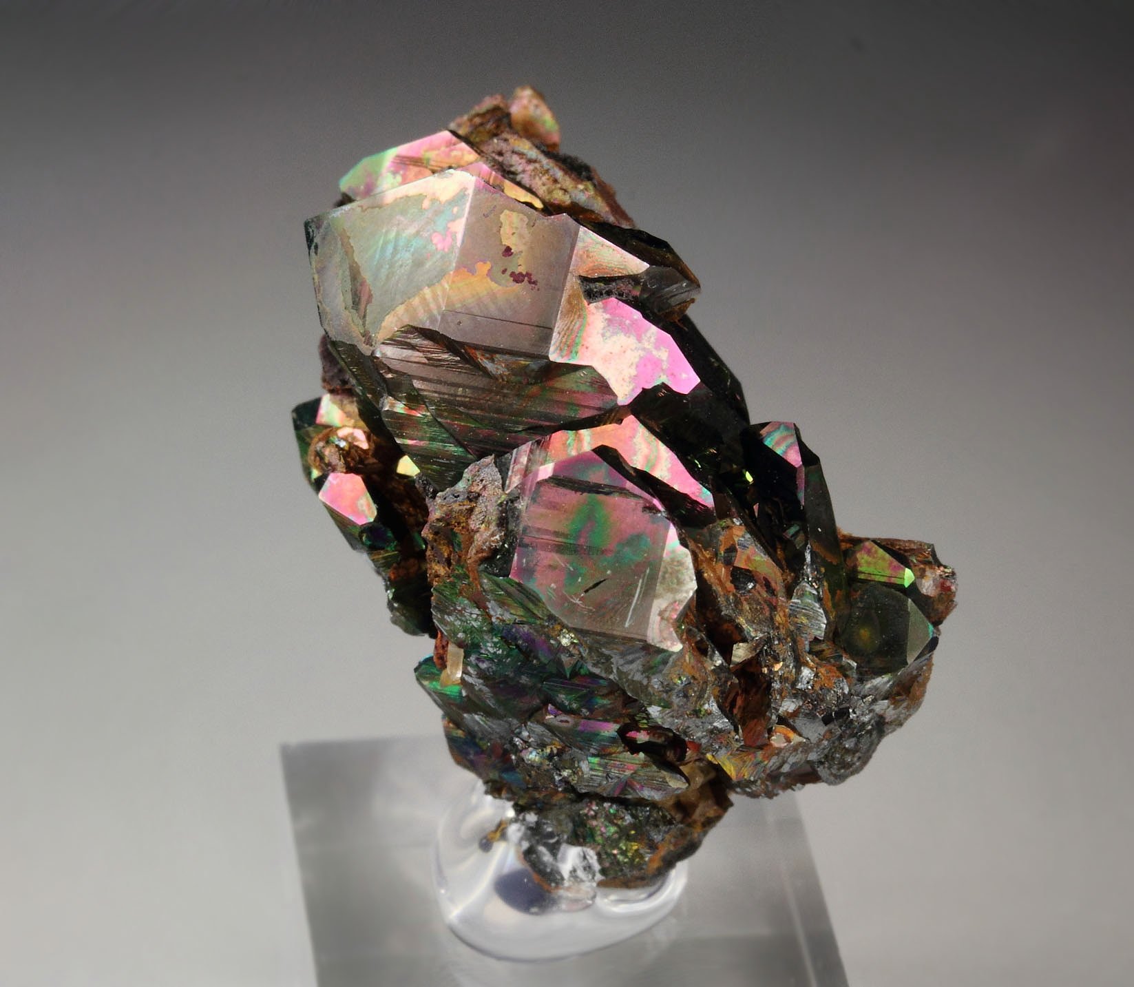 iridescent HEMATITE