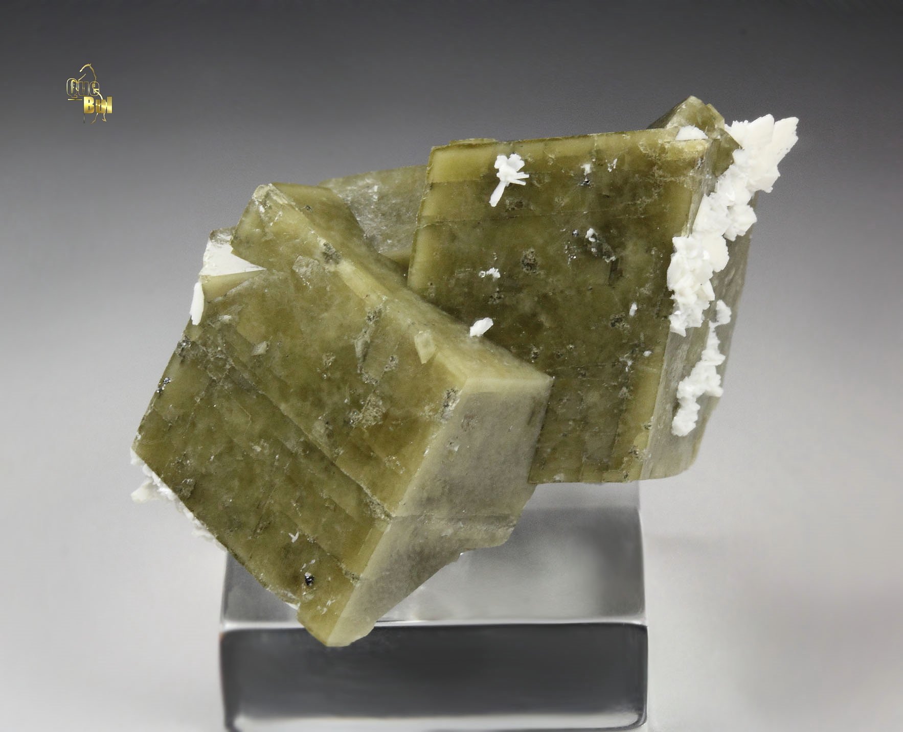 SIDERITE, gem ZIRCON, ALBITE