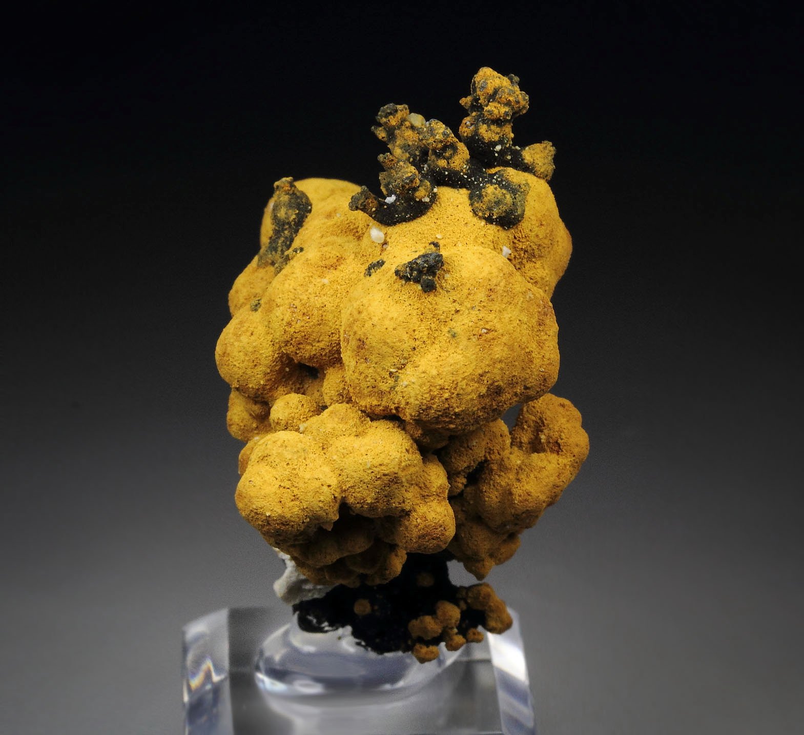 ROMANECHITE, GOETHITE