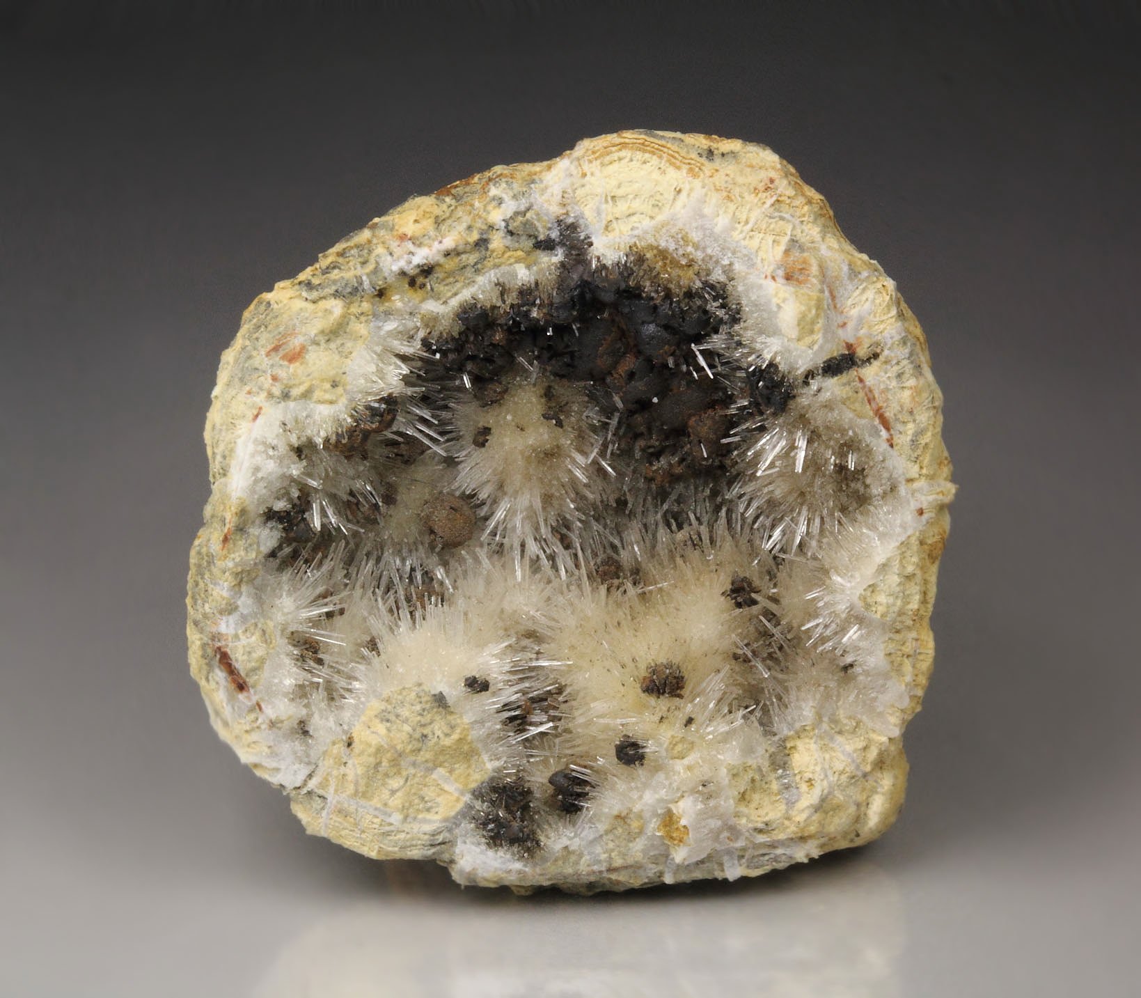 KUTNOHORITE, ARAGONITE