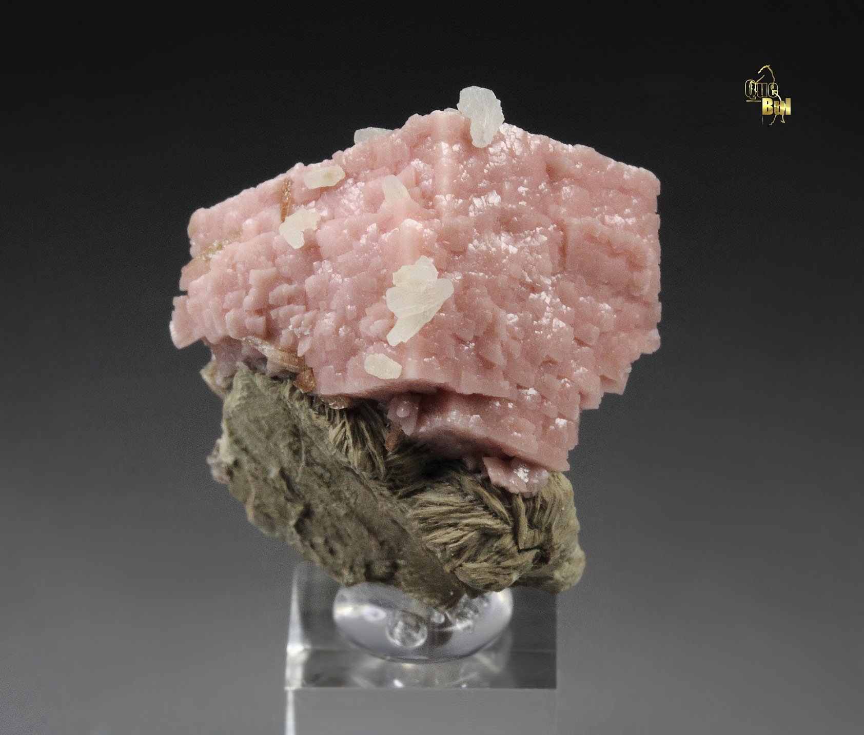 RHODOCHROSITE, NATROLITE