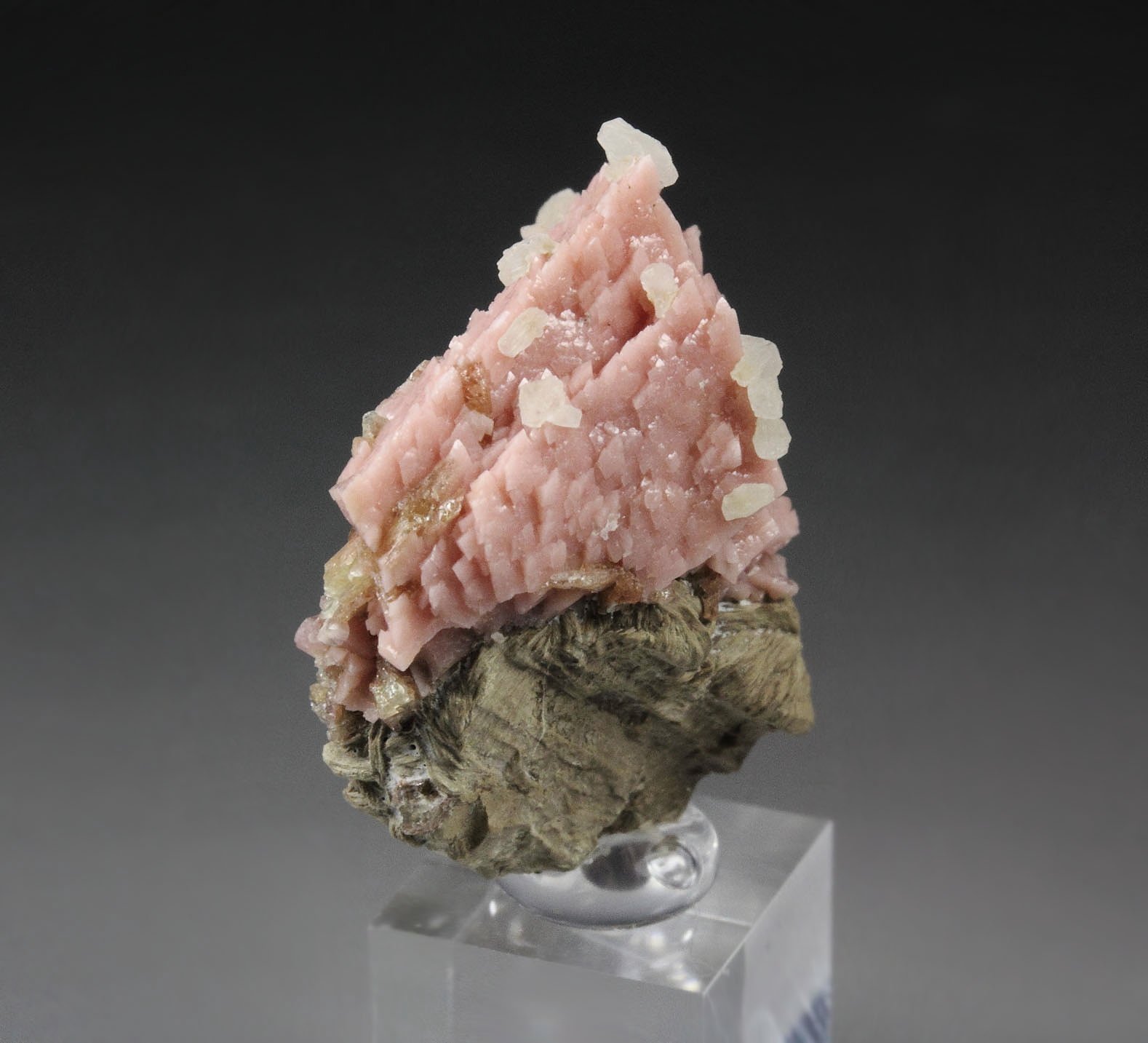 RHODOCHROSITE, NATROLITE