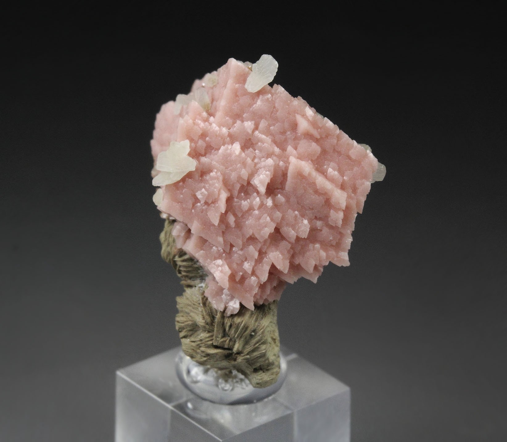 RHODOCHROSITE, NATROLITE