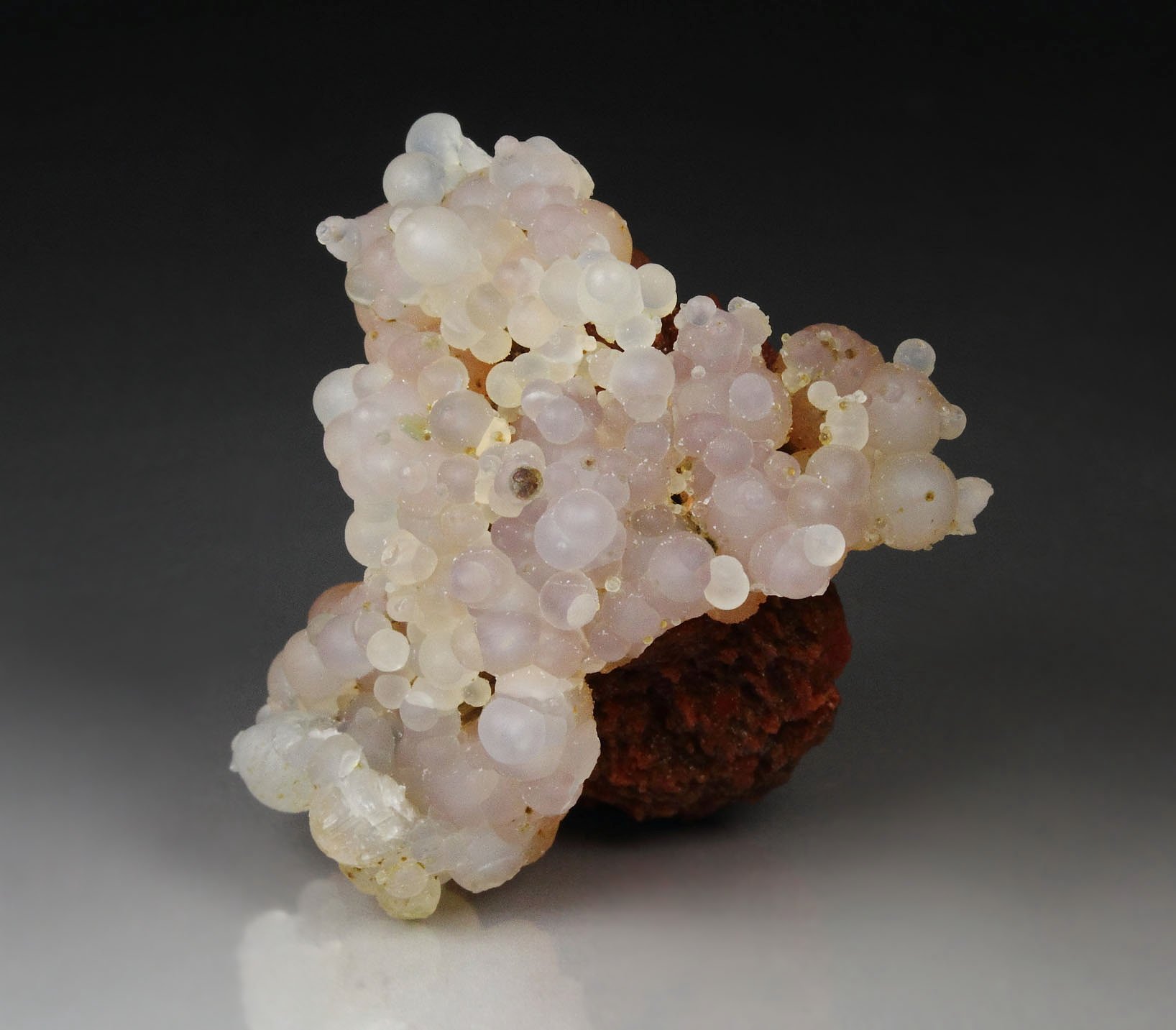 orange SCOLECITE, CHALCEDONY