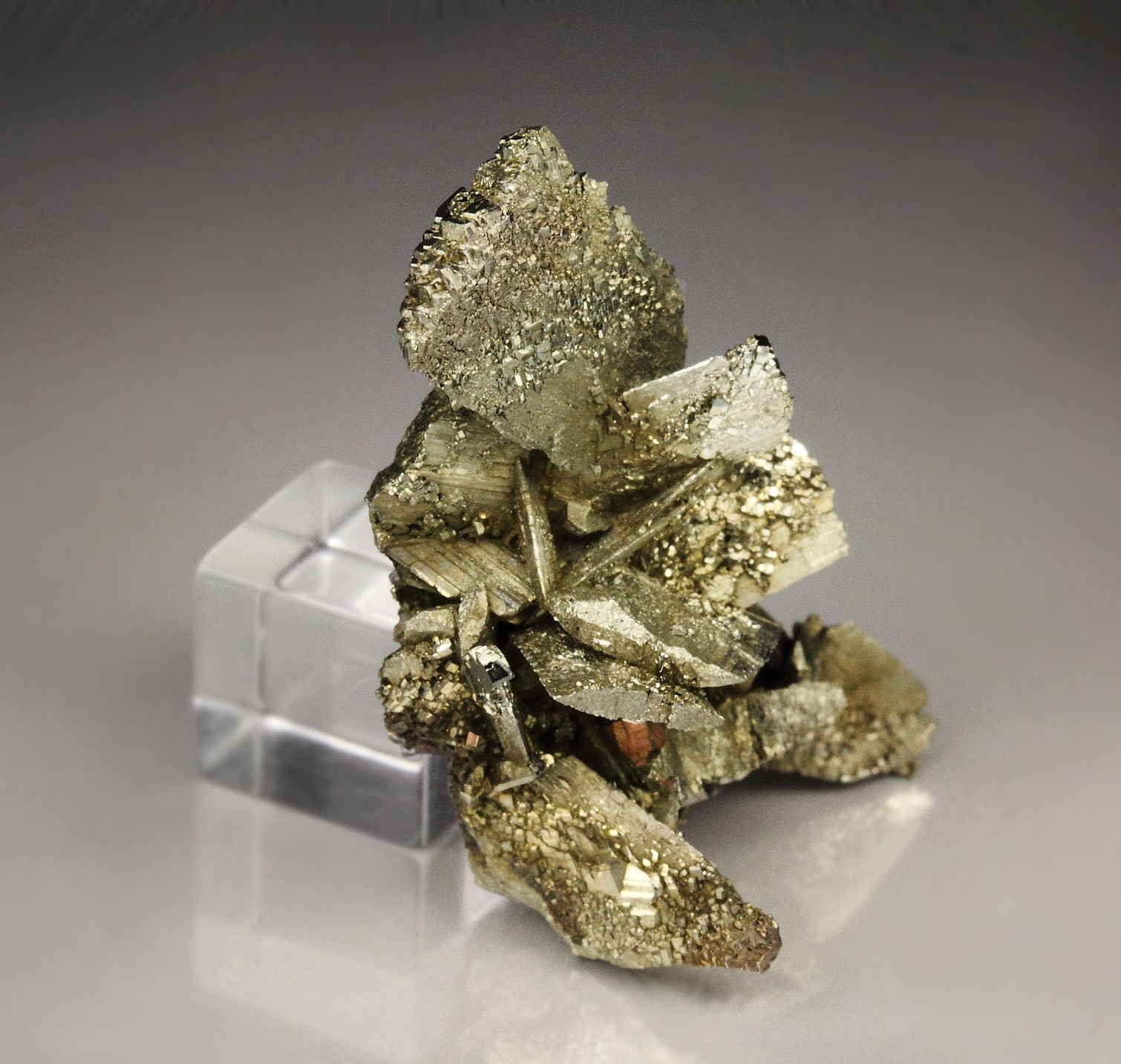 PYRITE pseudomorph after MARCASITE