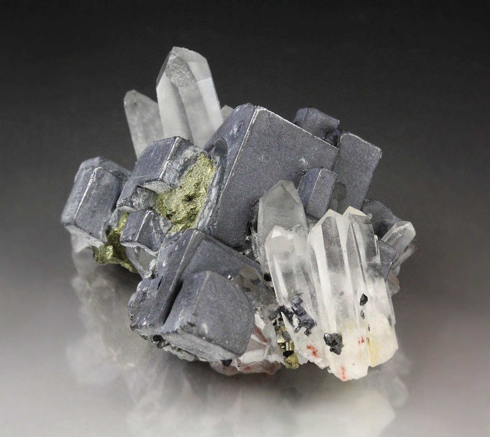 GALENA, CHALCOPYRITE, QUARTZ, SPHALERITE