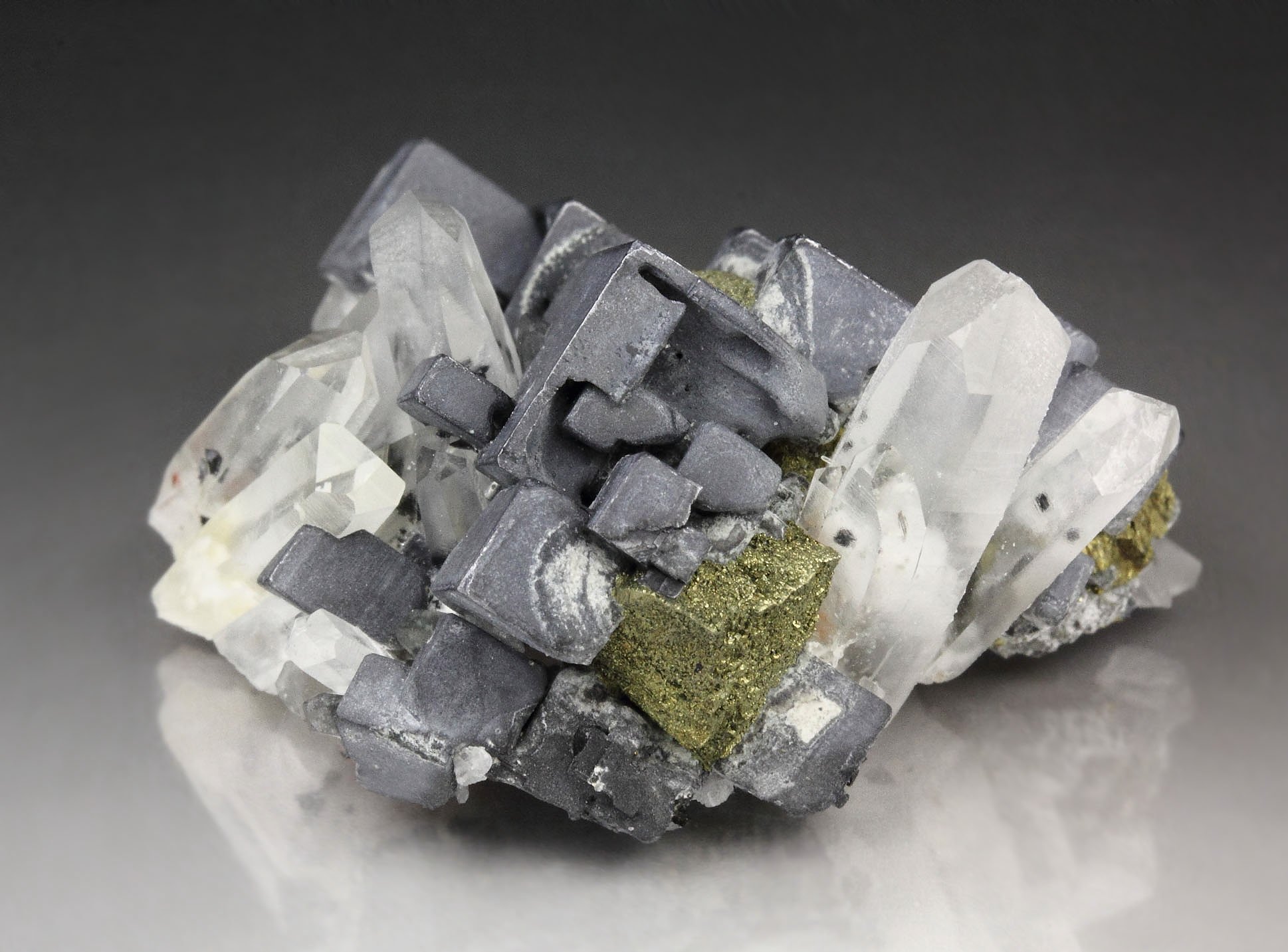 GALENA, CHALCOPYRITE, QUARTZ, SPHALERITE