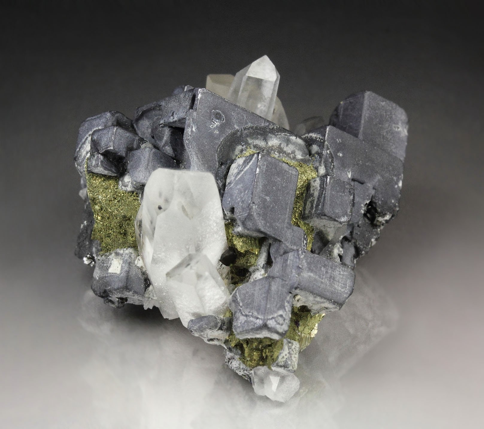 GALENA, CHALCOPYRITE, QUARTZ, SPHALERITE