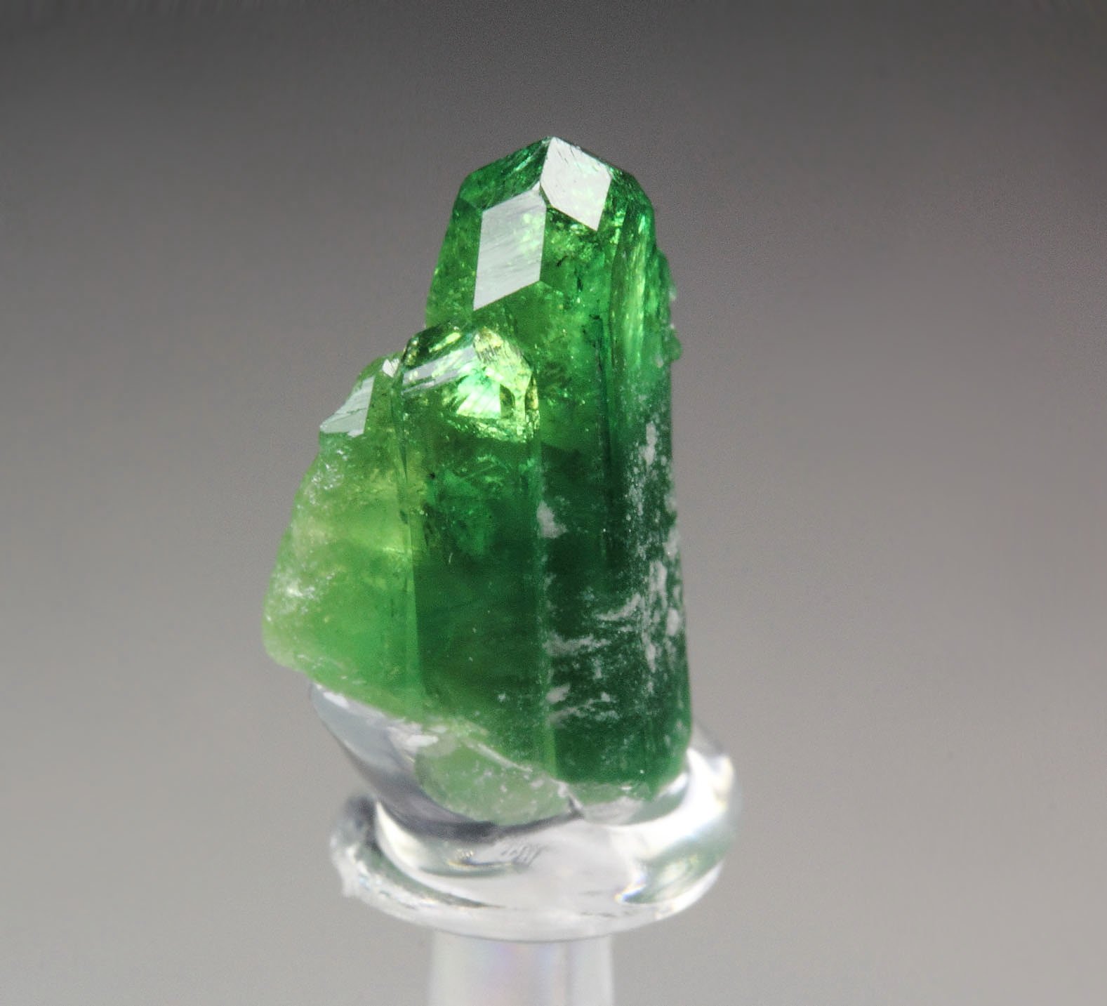 gemmy VESUVIANITE var. CHROMIAN