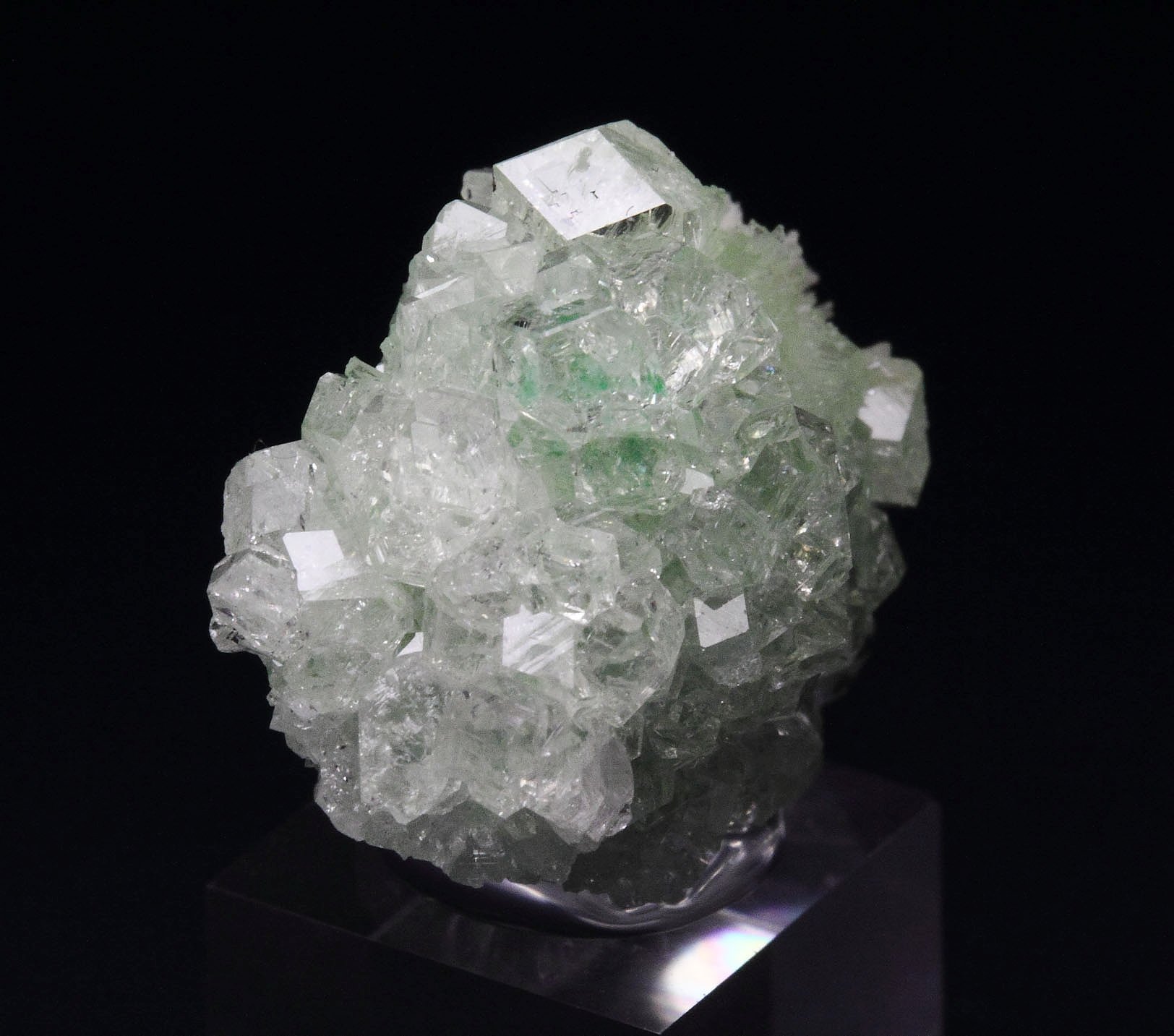 colorless gem GARNET var. GROSSULAR, DIOPSIDE