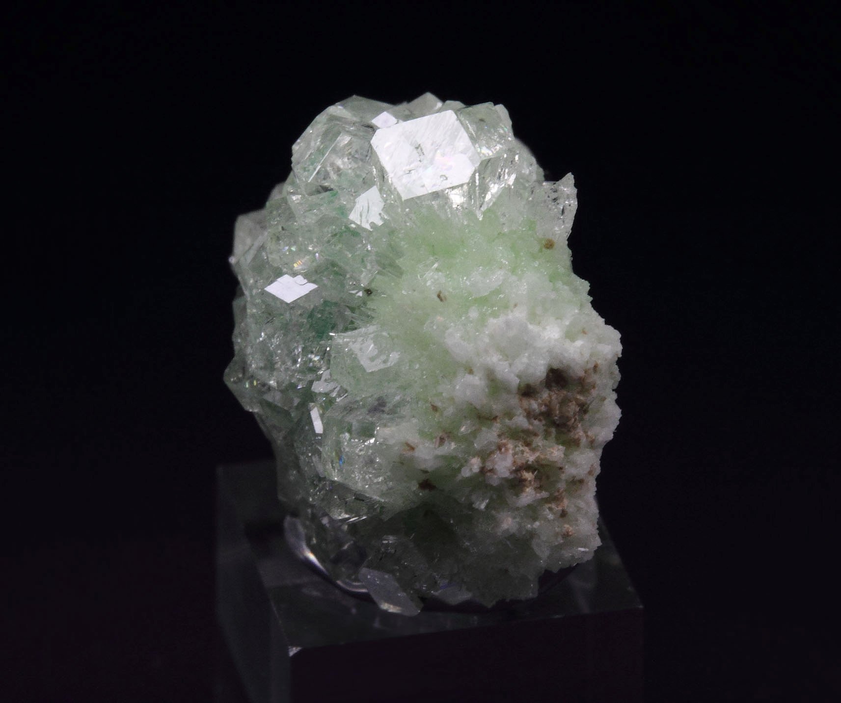 colorless gem GARNET var. GROSSULAR, DIOPSIDE