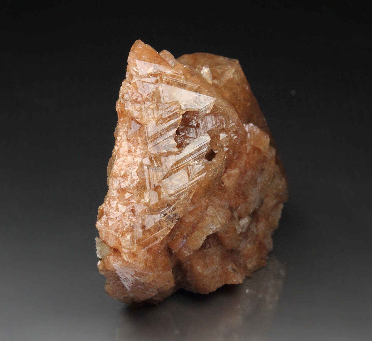 GMELINITE pseudomorph after CHABAZITE