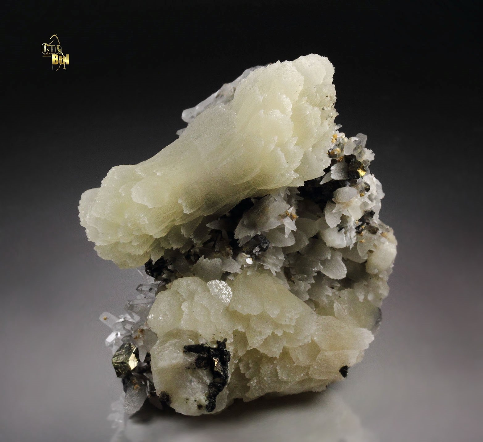 CALCITE, CHALCOPYRITE, SPHALERITE, QUARTZ