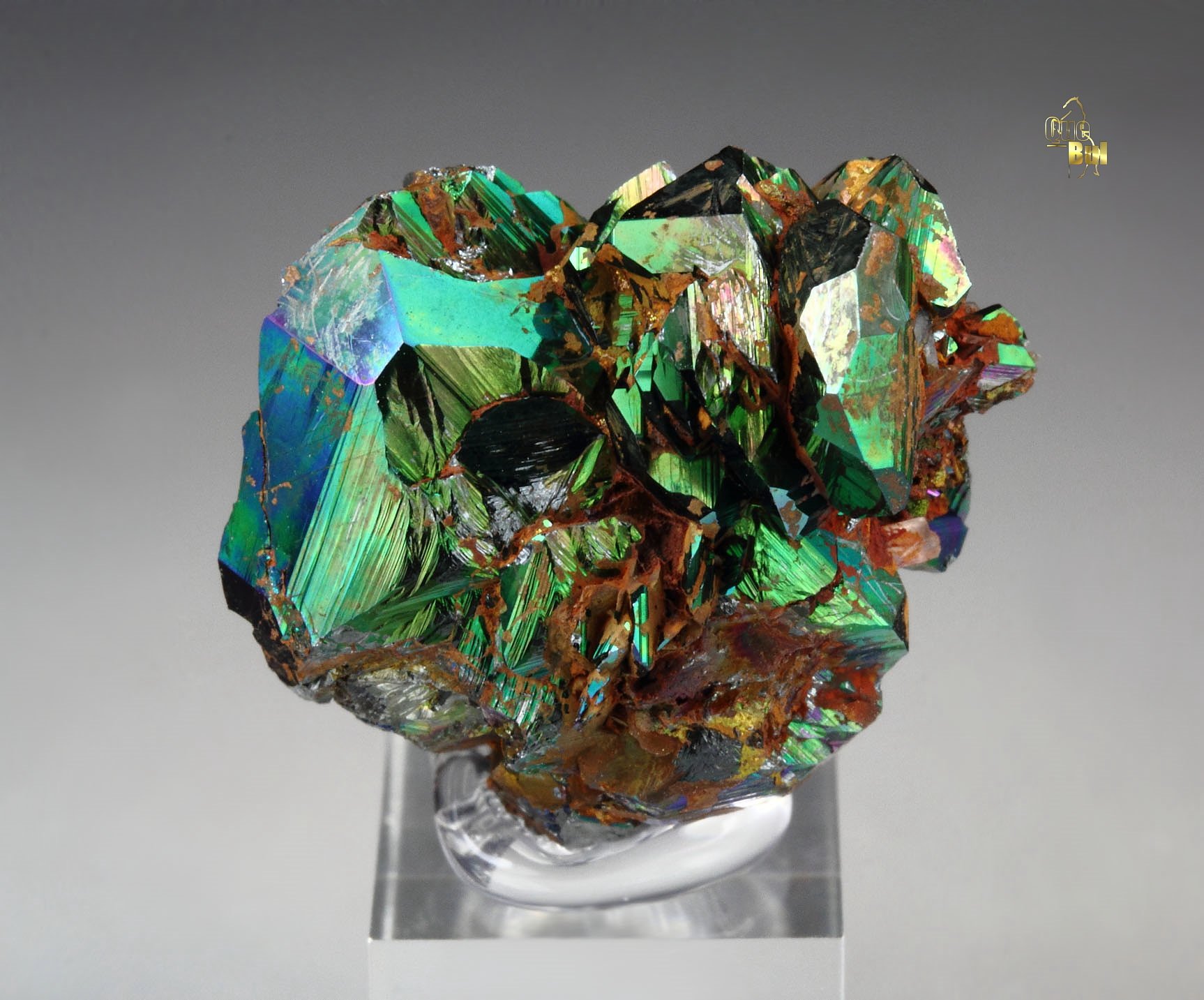 iridescent HEMATITE