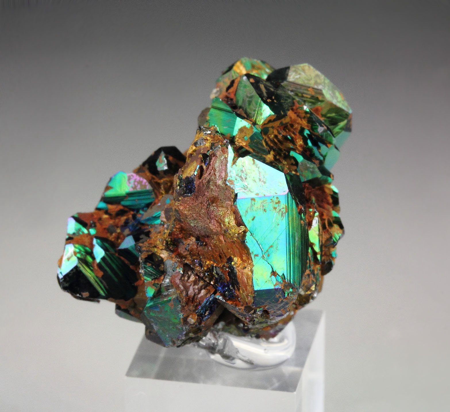 iridescent HEMATITE