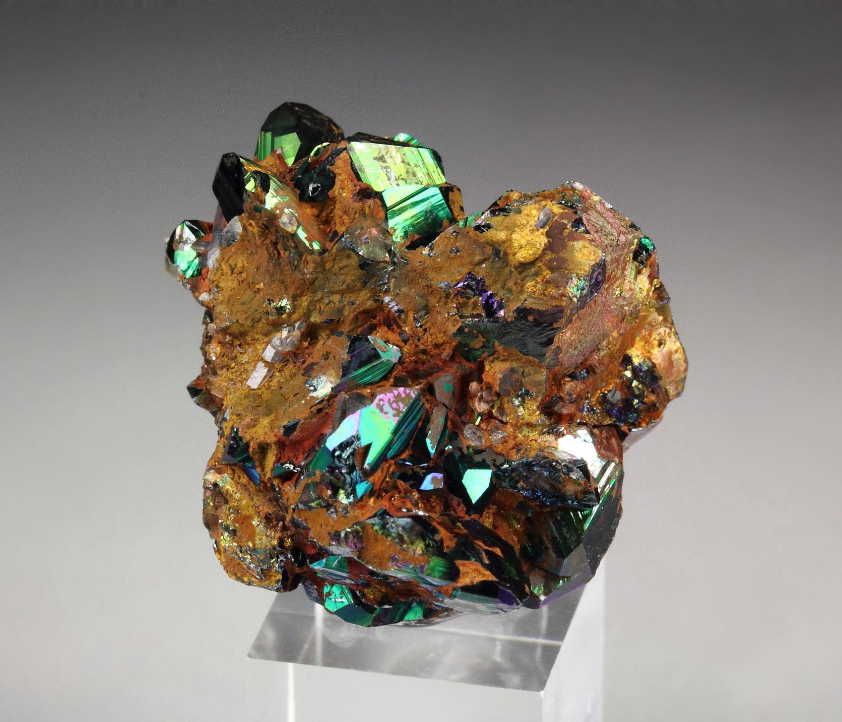 iridescent HEMATITE