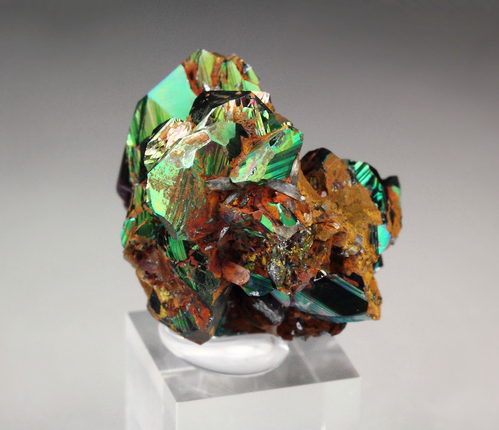 iridescent HEMATITE