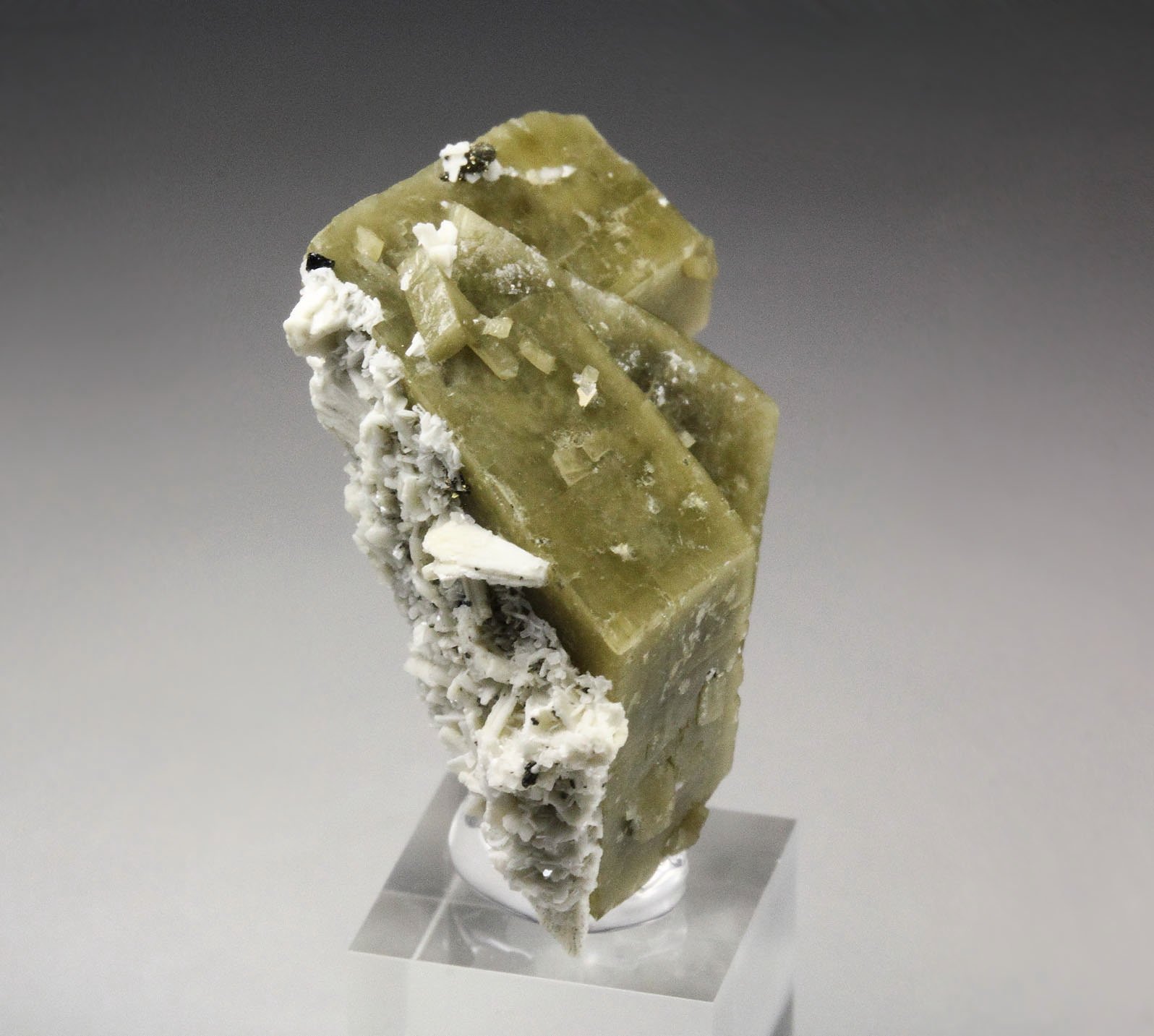 SIDERITE, ALBITE