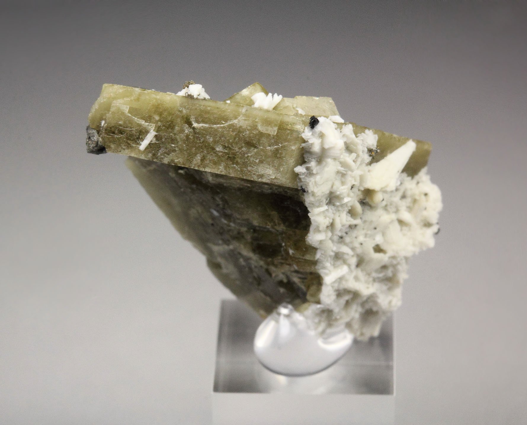 SIDERITE, ALBITE