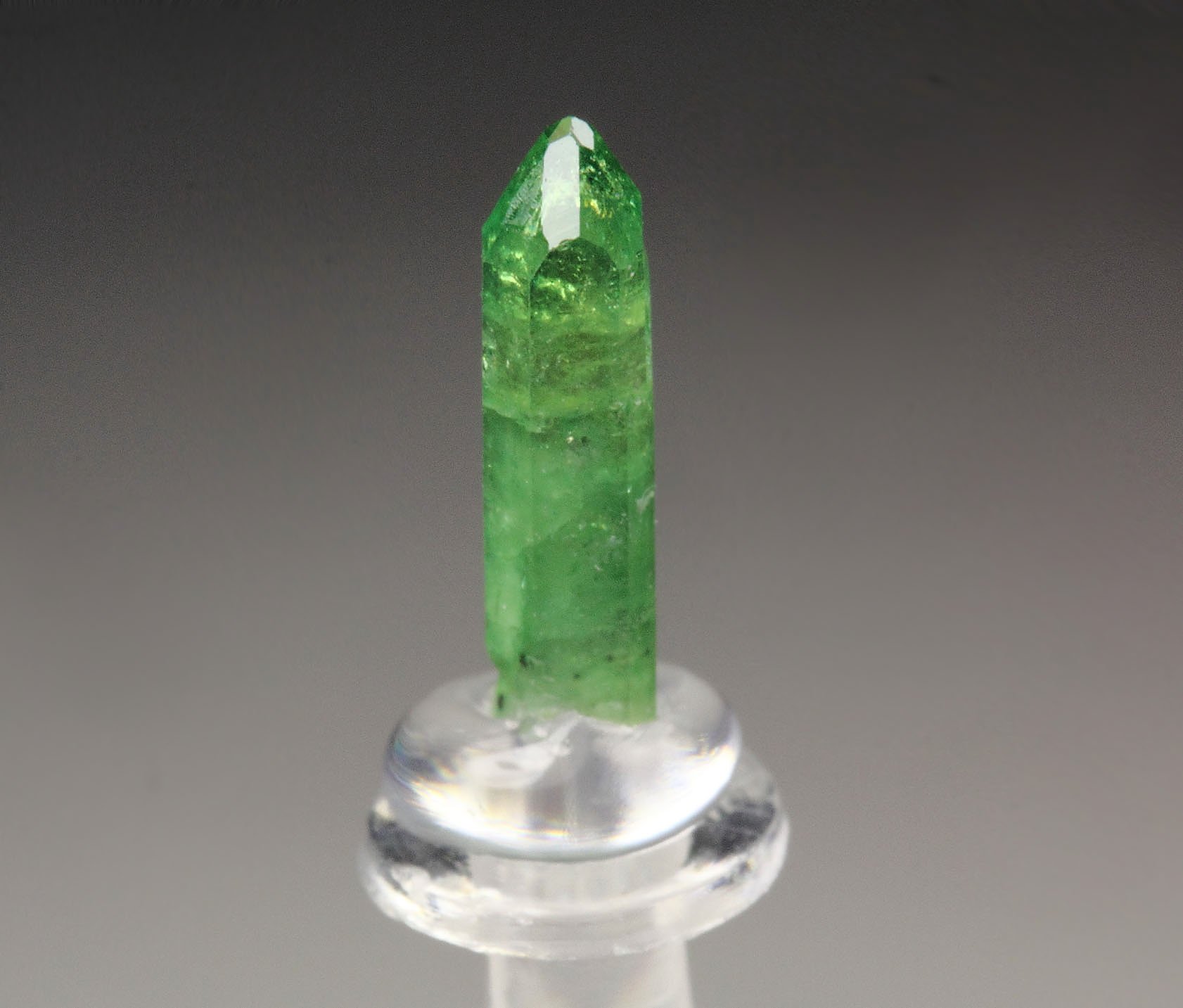 gemmy VESUVIANITE var. CHROMIAN