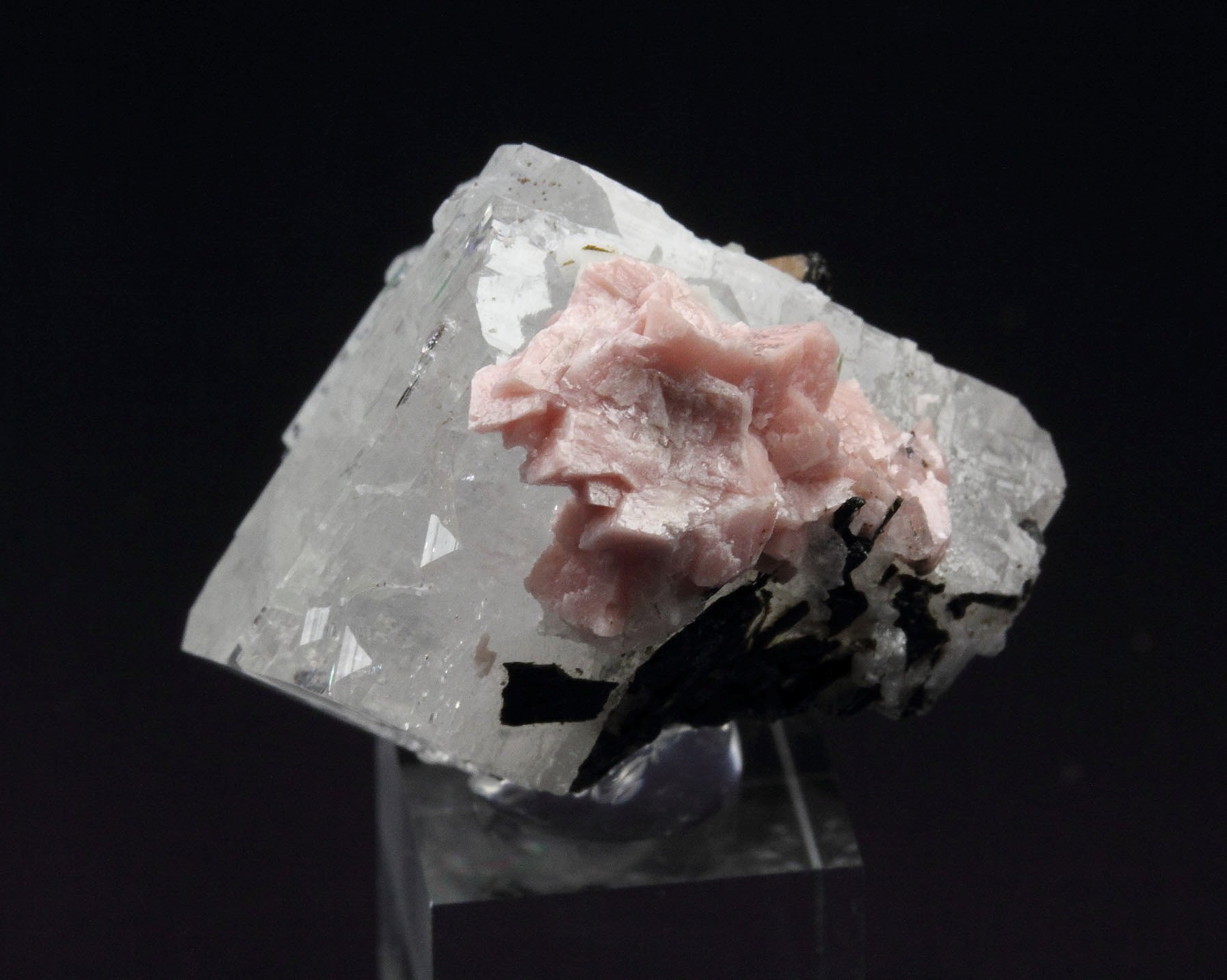 gem EPIDIDYMITE, RHODOCHROSITE, AEGIRINE 