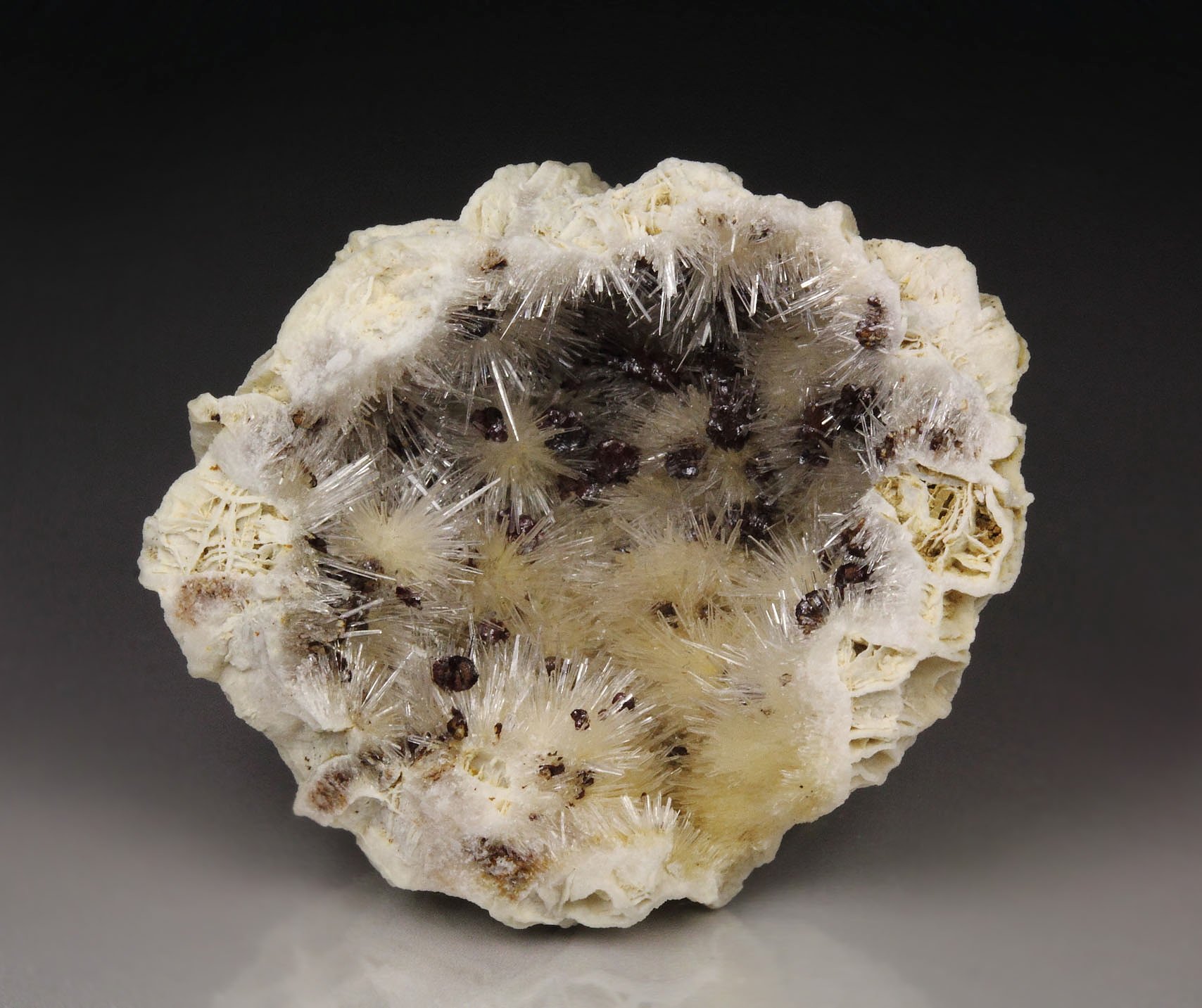 KUTNOHORITE, ARAGONITE