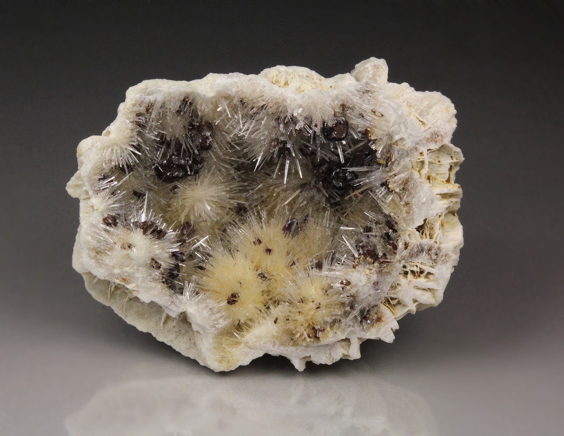 KUTNOHORITE, ARAGONITE