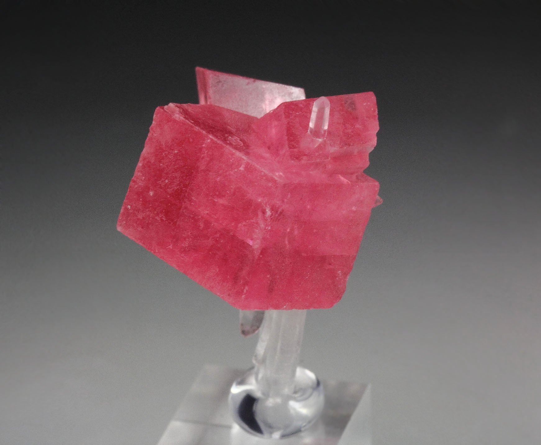 gemmy RHODOCHROSITE, QUARTZ