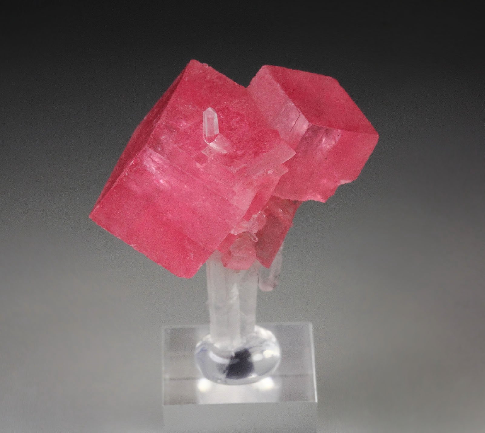 gemmy RHODOCHROSITE, QUARTZ