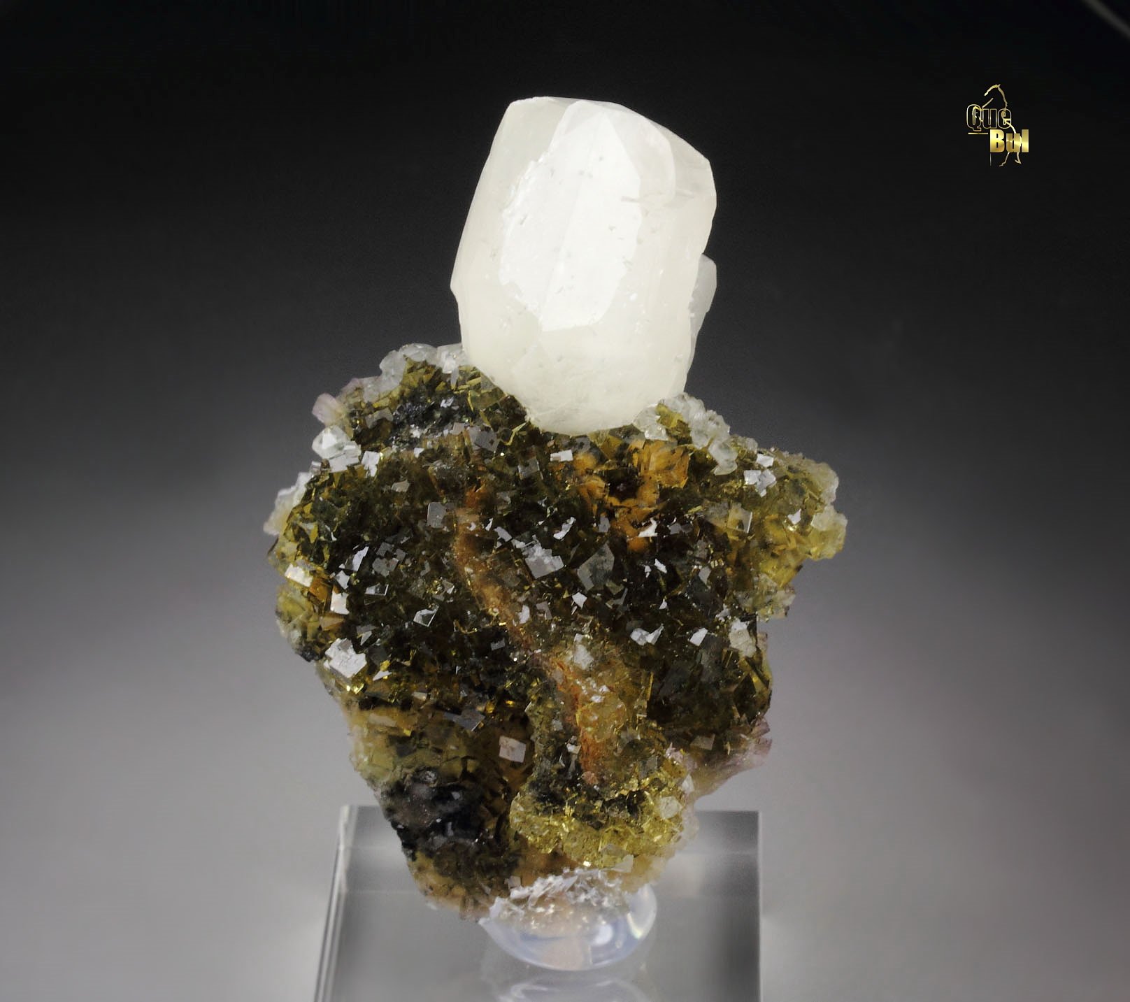 FLUORITE, CALCITE, PYRITE