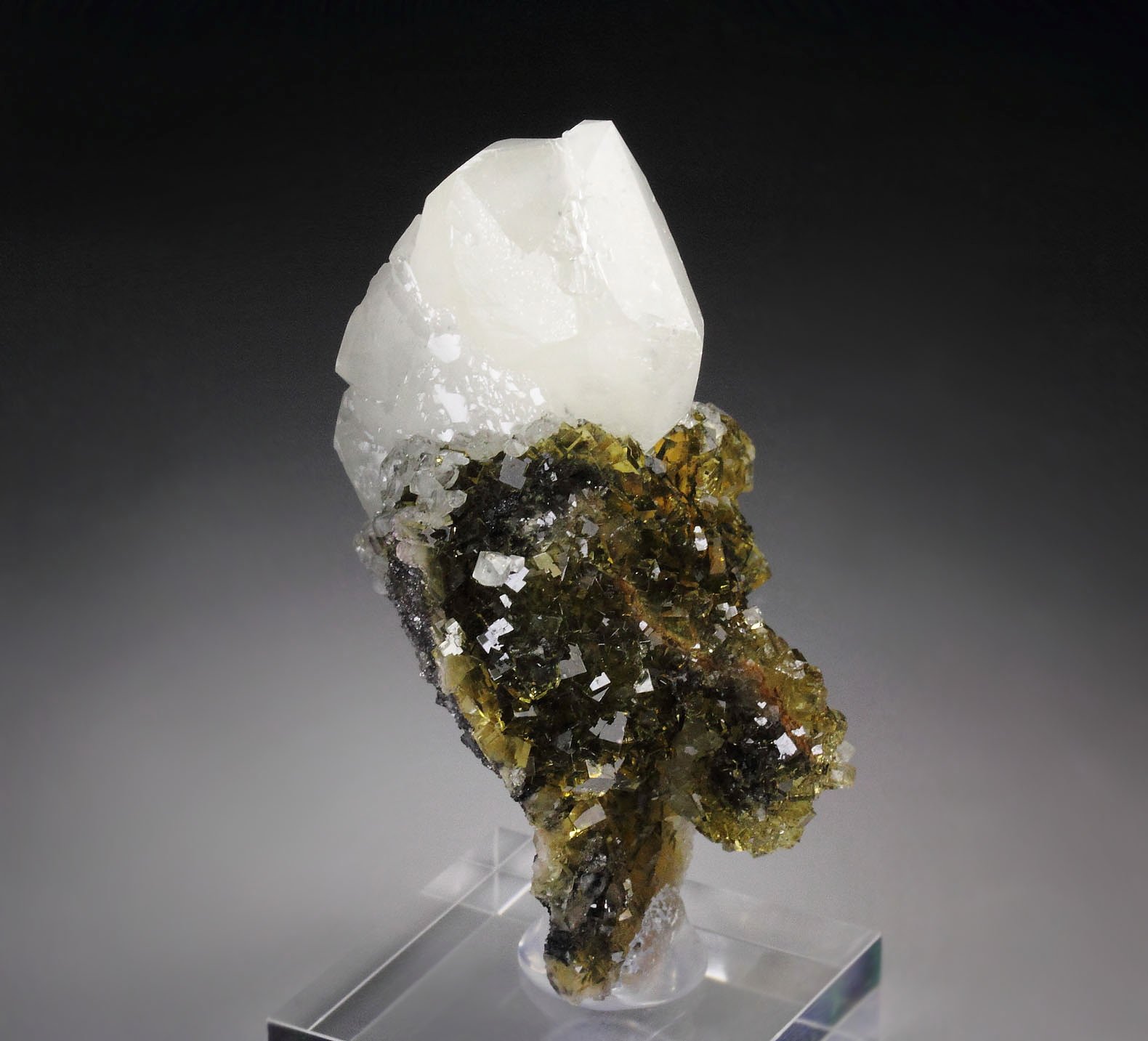 FLUORITE, CALCITE, PYRITE