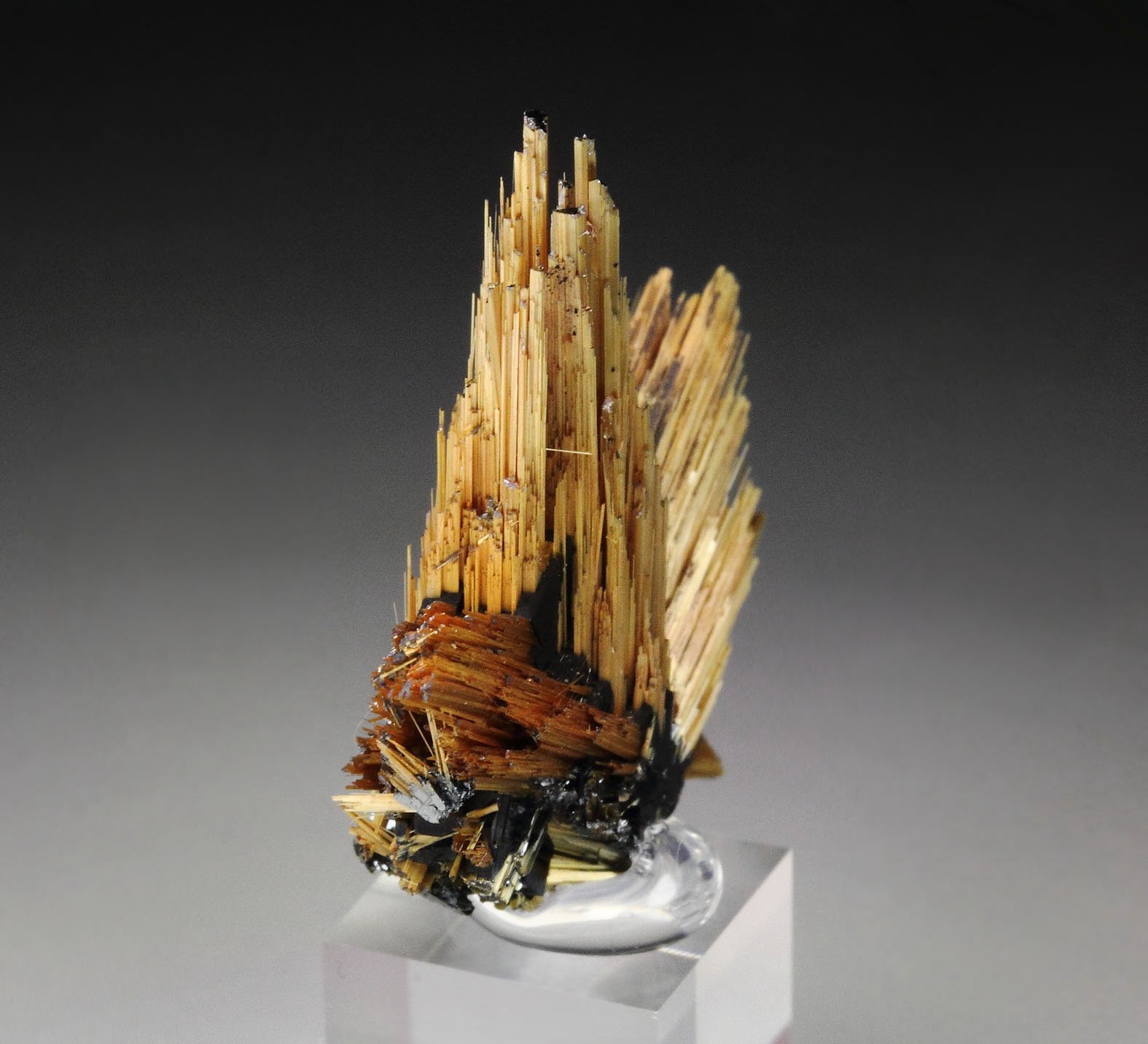 RUTILE, HEMATITE