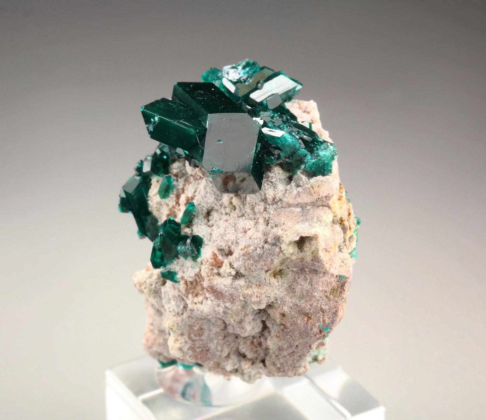 DIOPTASE bi-terminated