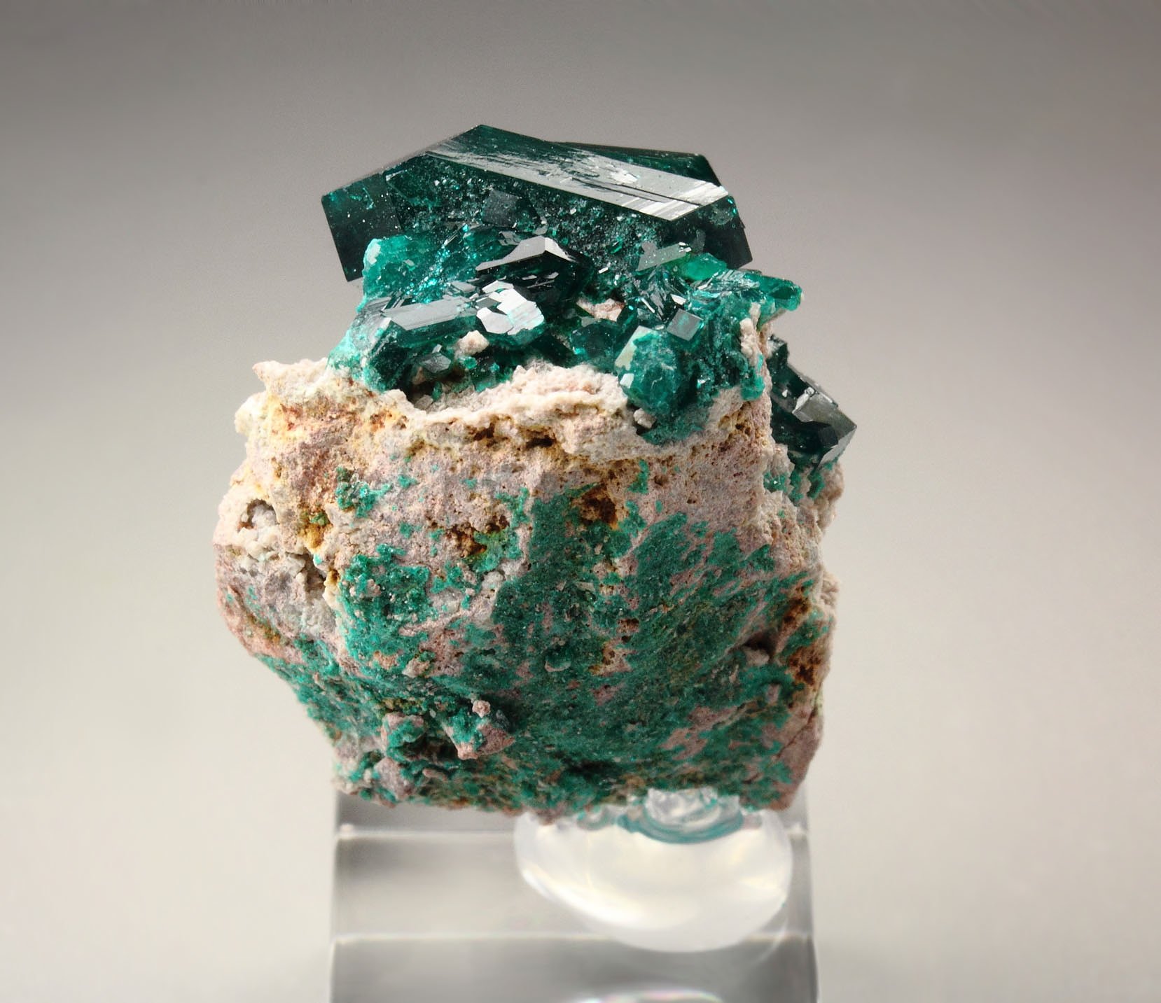 DIOPTASE bi-terminated