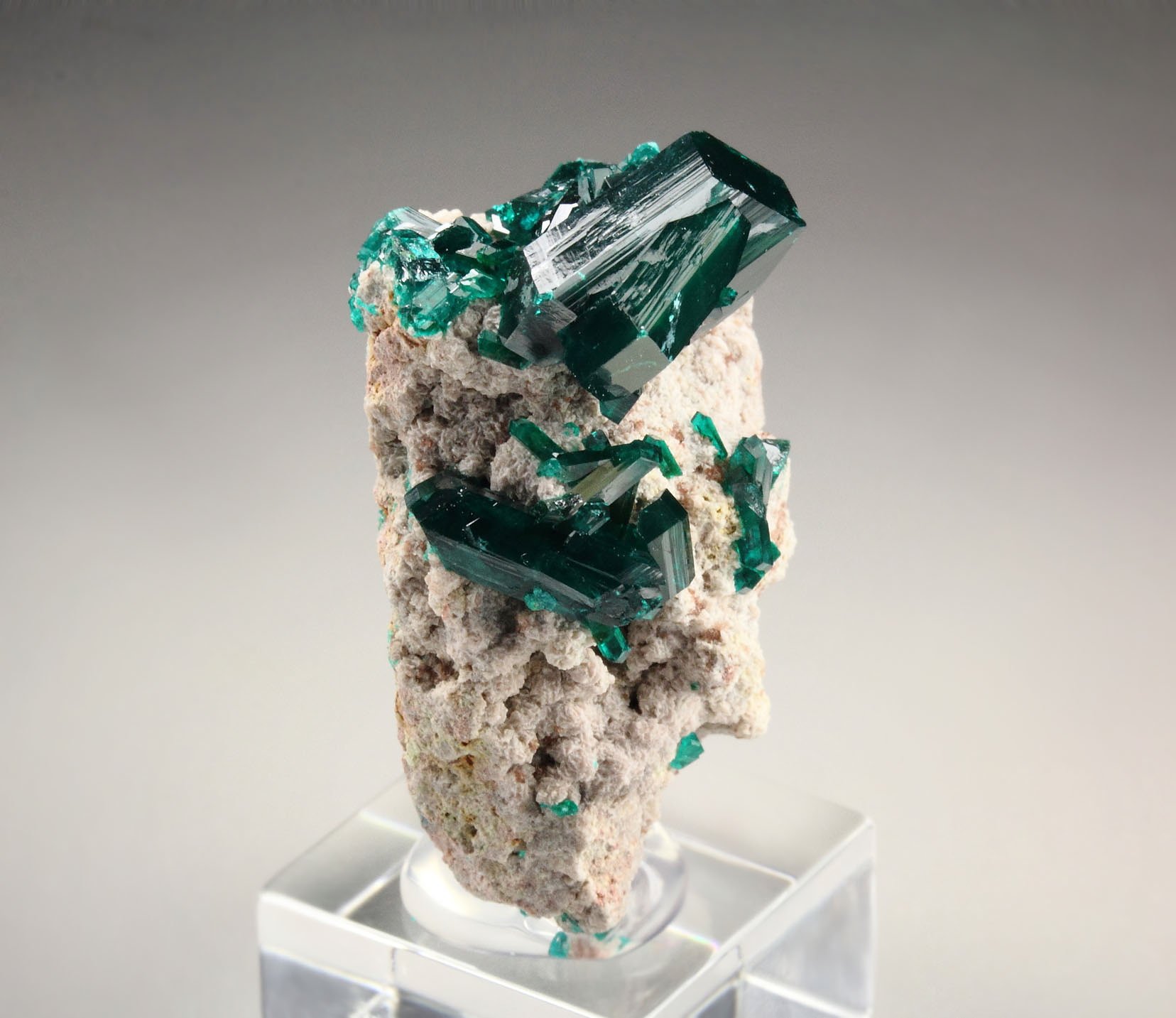 DIOPTASE bi-terminated