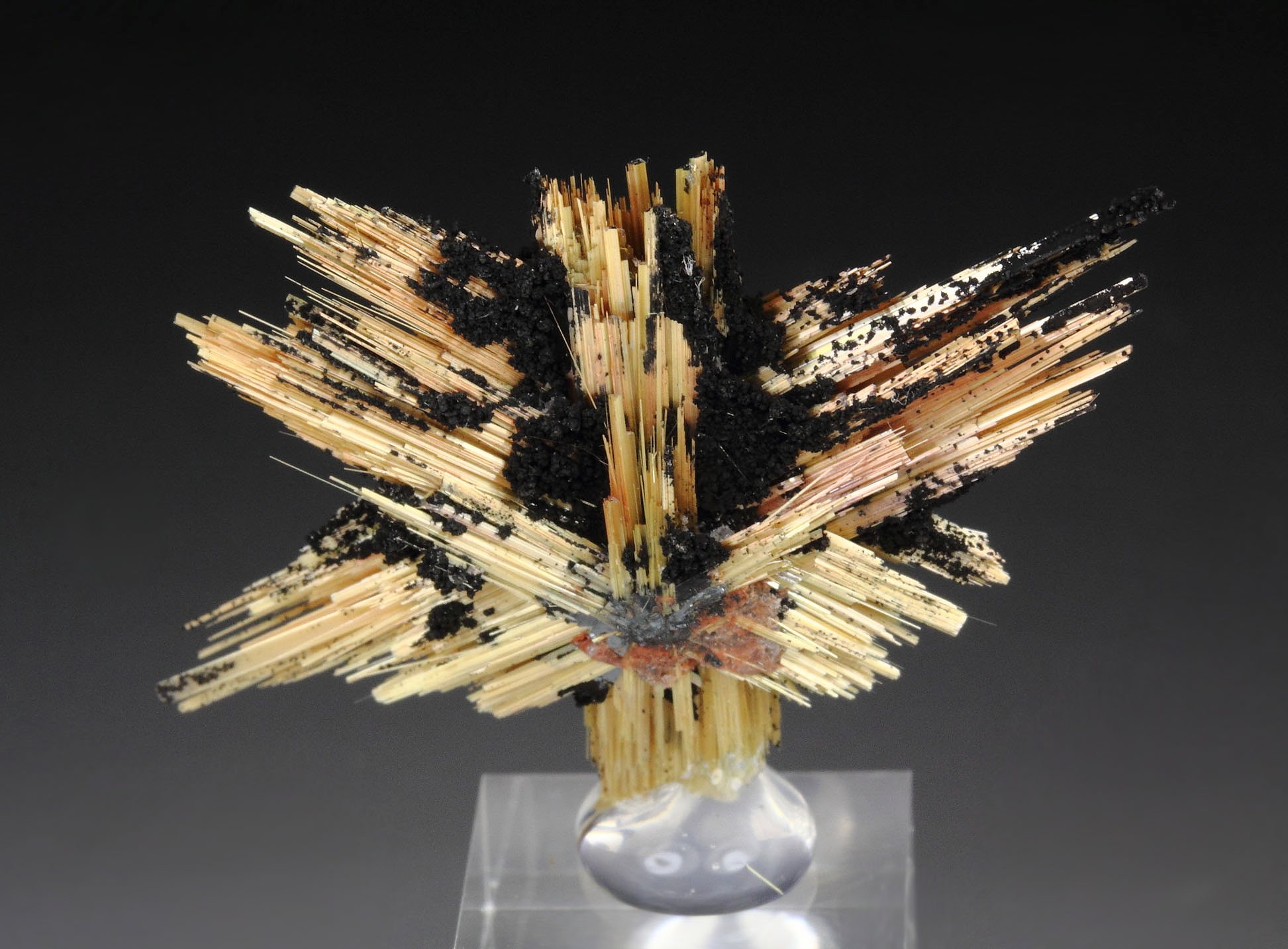 RUTILE, HEMATITE