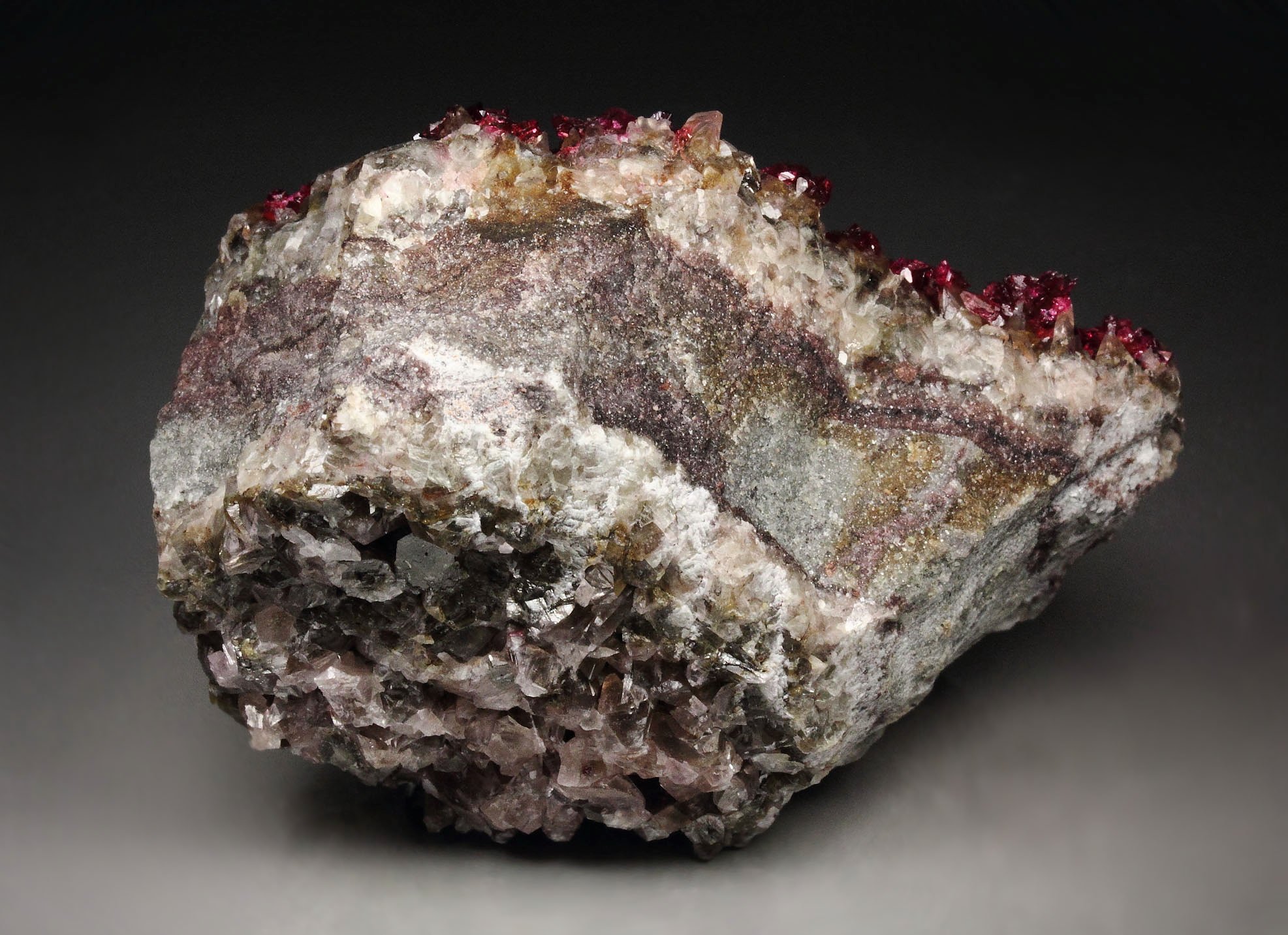 gem ROSELITE-WENDWILSONITE SERIES, CALCITE