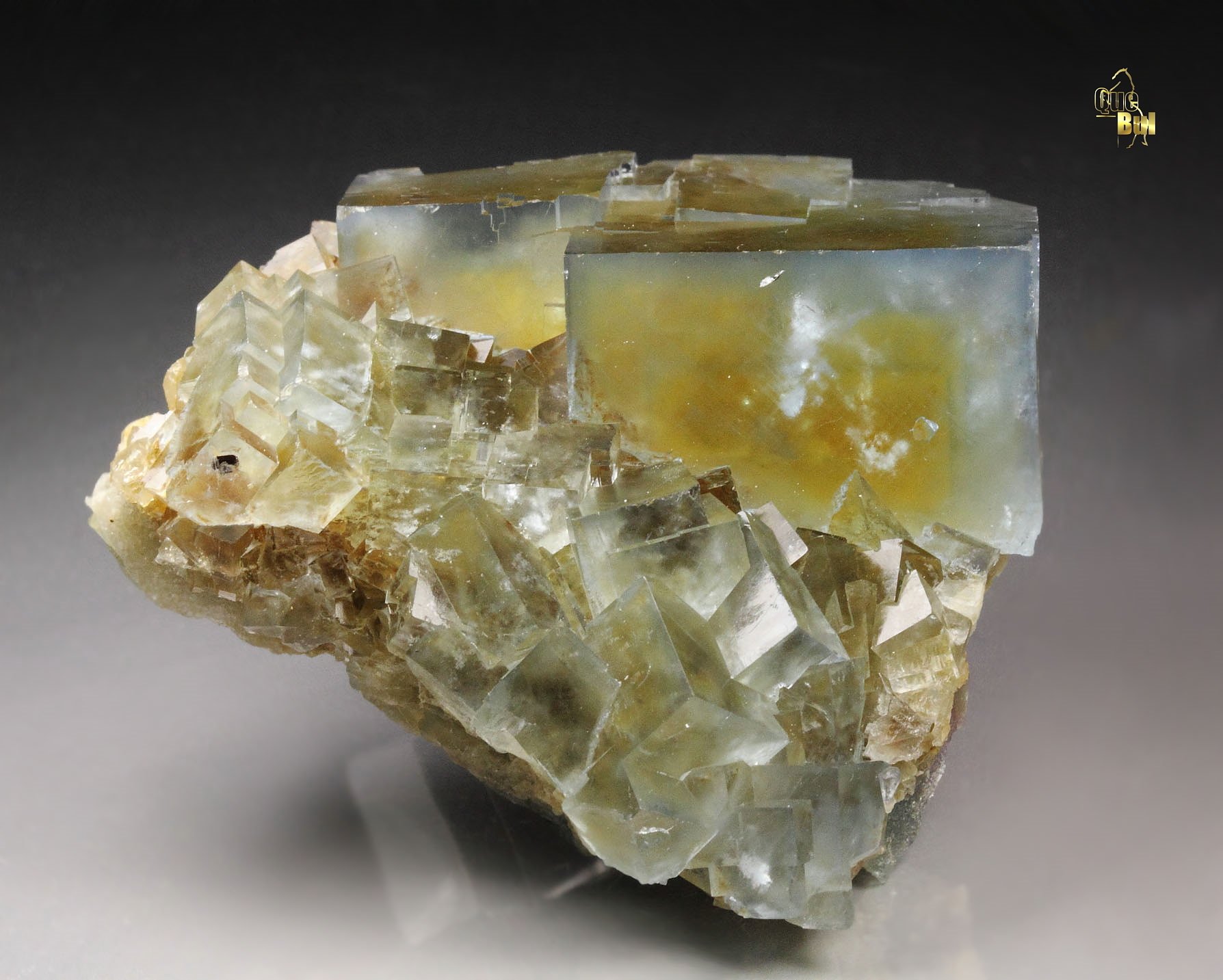 FLUORITE with PHANTOMS