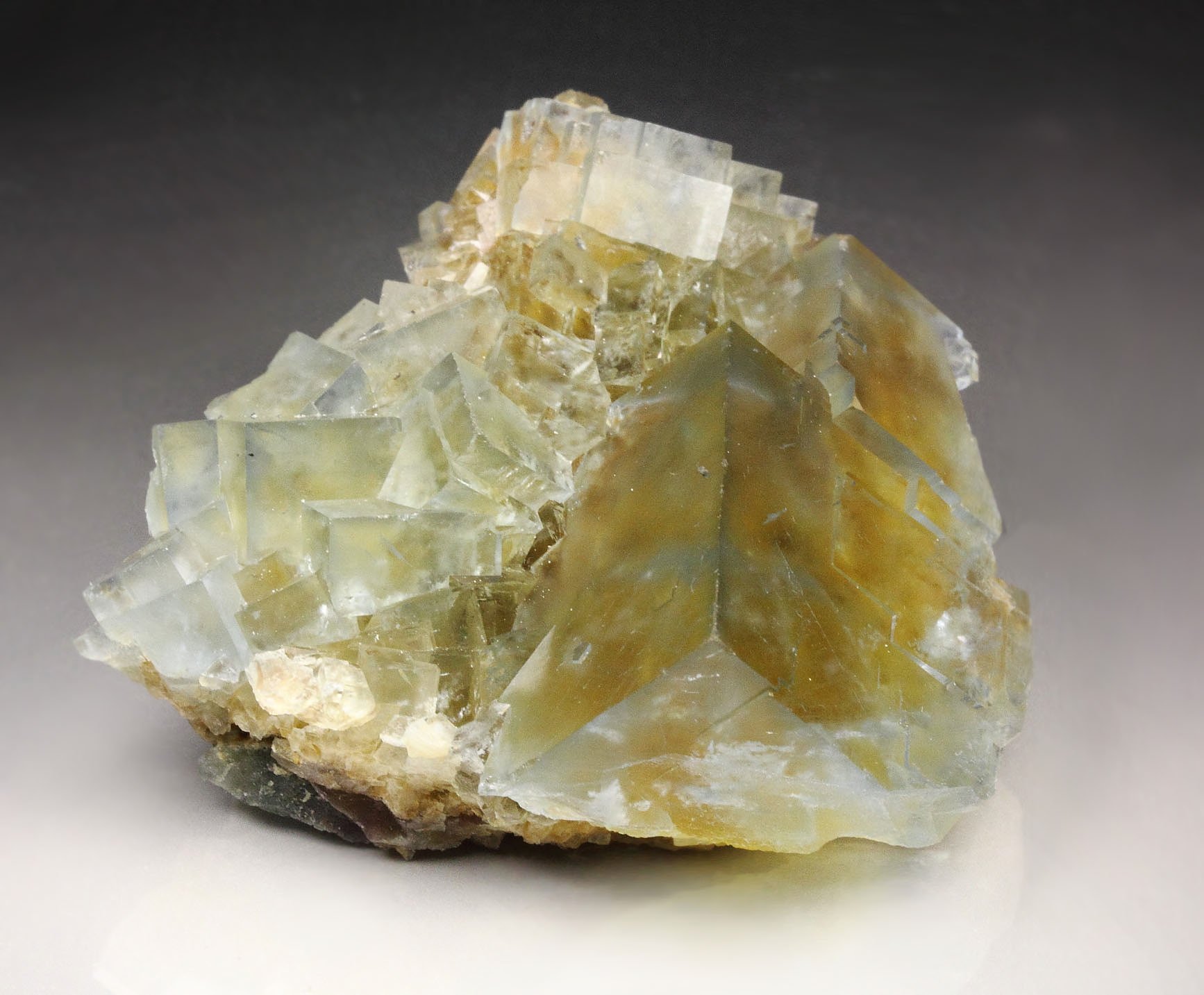 FLUORITE with PHANTOMS