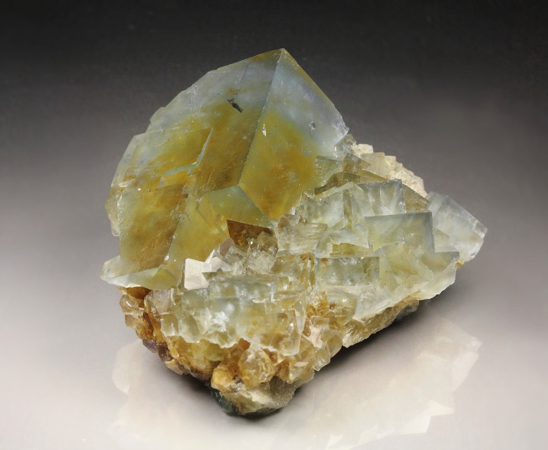 FLUORITE with PHANTOMS