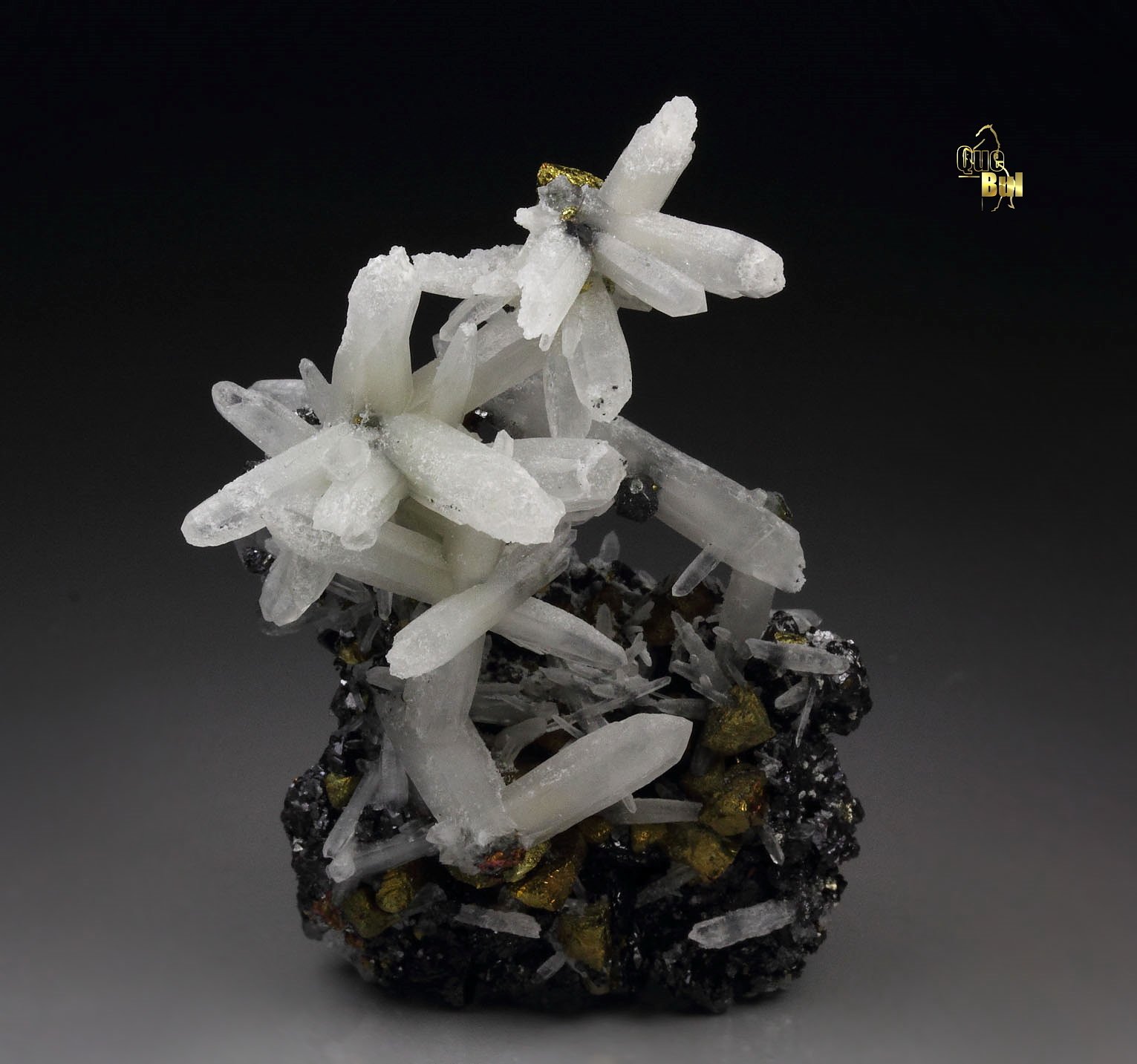 QUARTZ, CHALCOPYRITE, SPHALERITE 