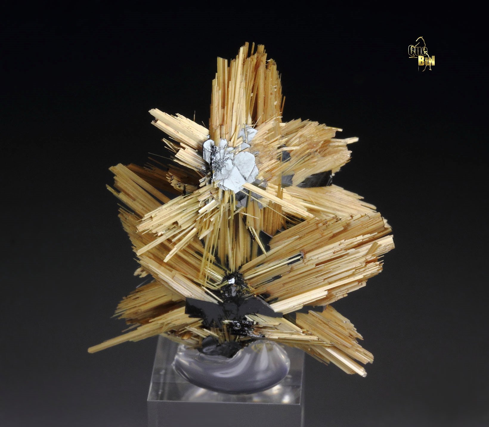 RUTILE, HEMATITE