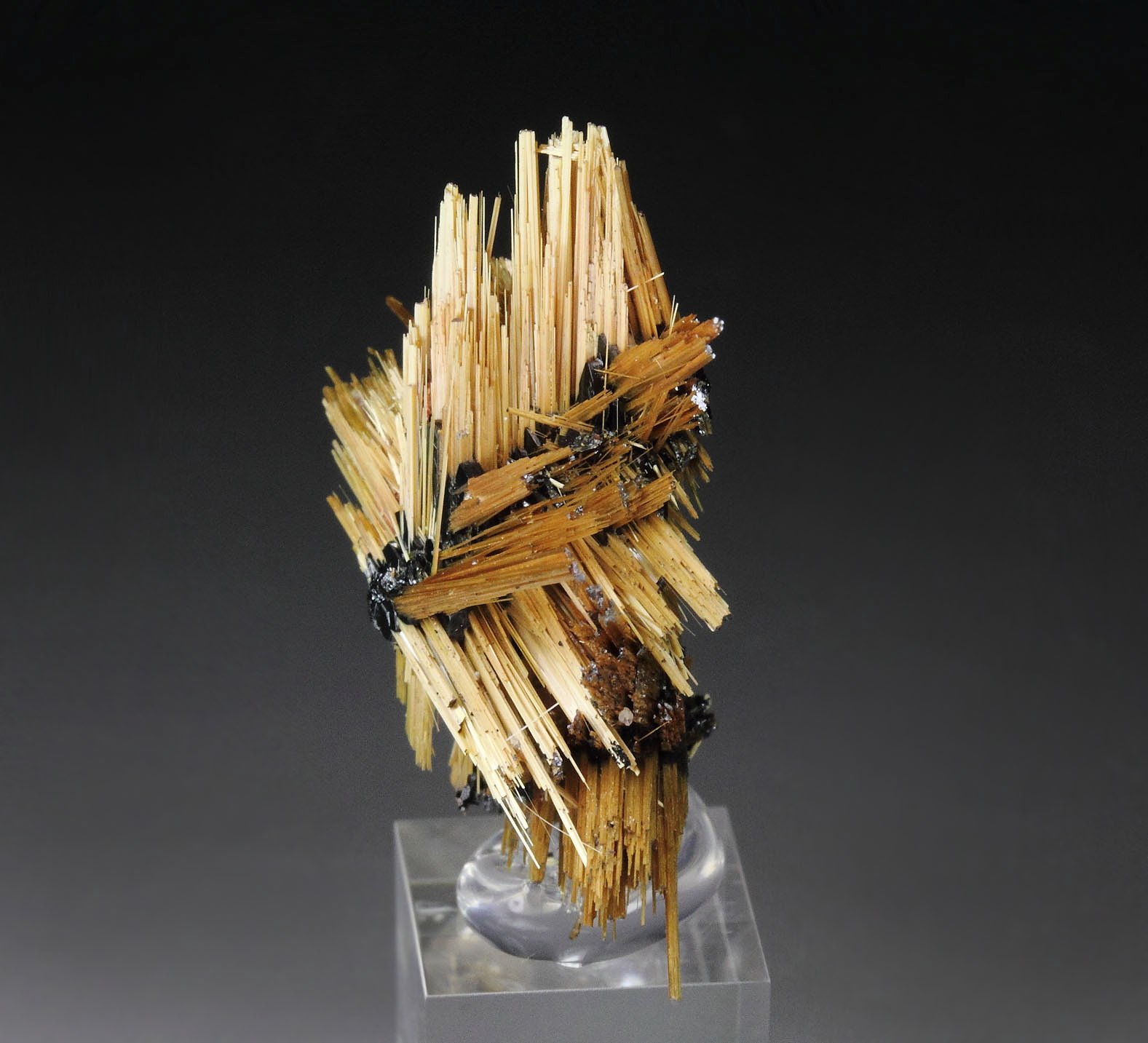 RUTILE, HEMATITE