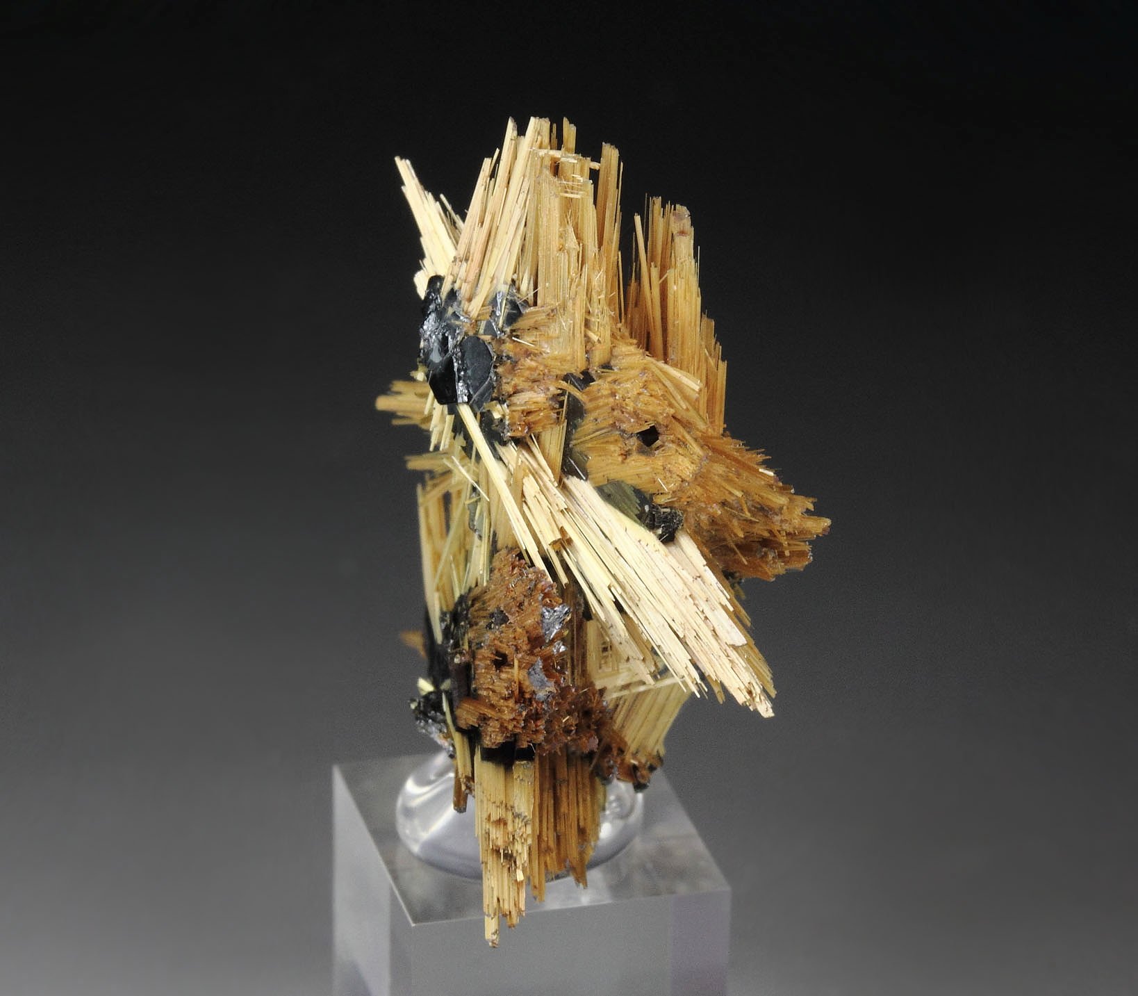 RUTILE, HEMATITE