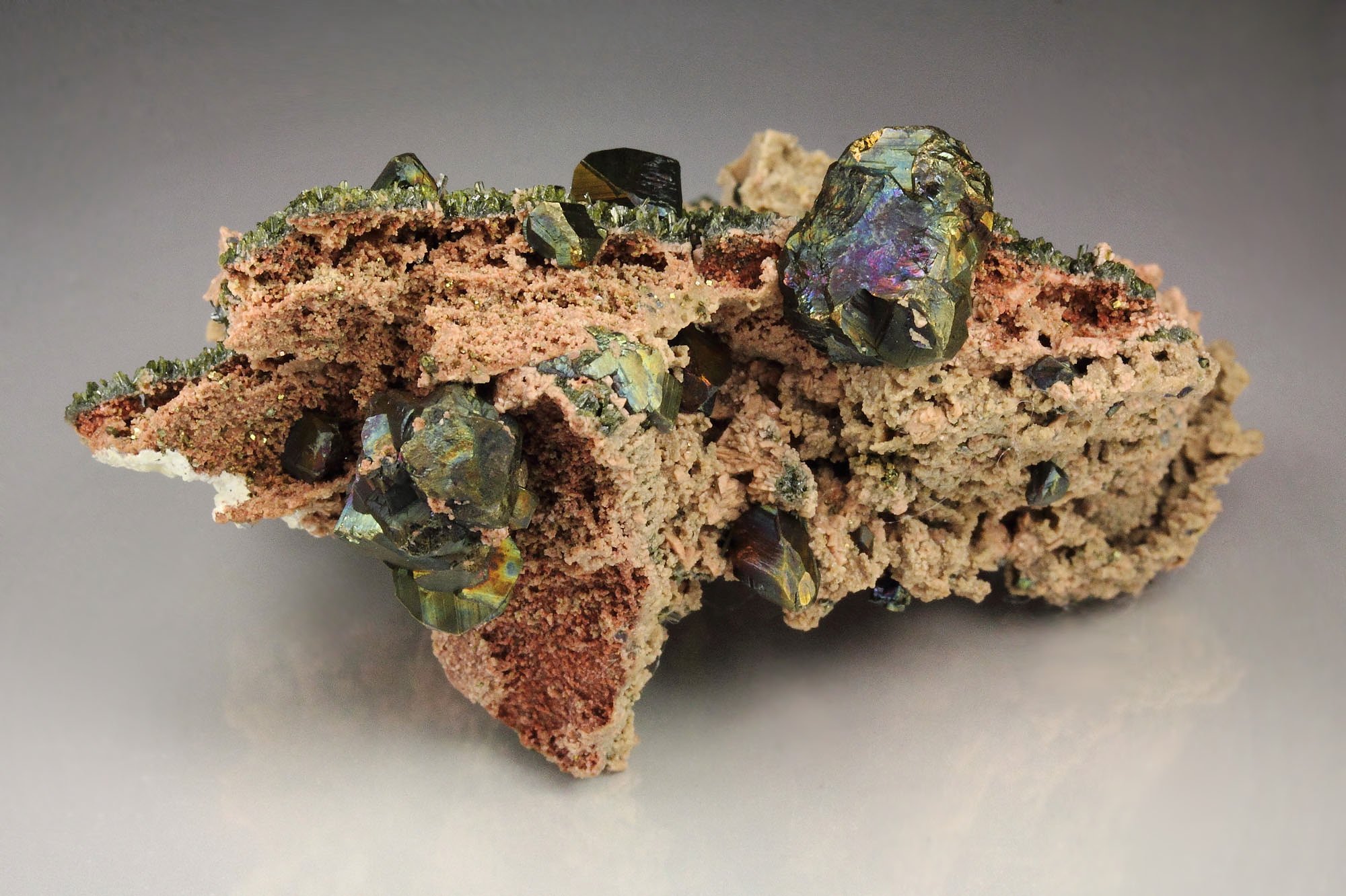 CHALCOPYRITE, EPIDOTE