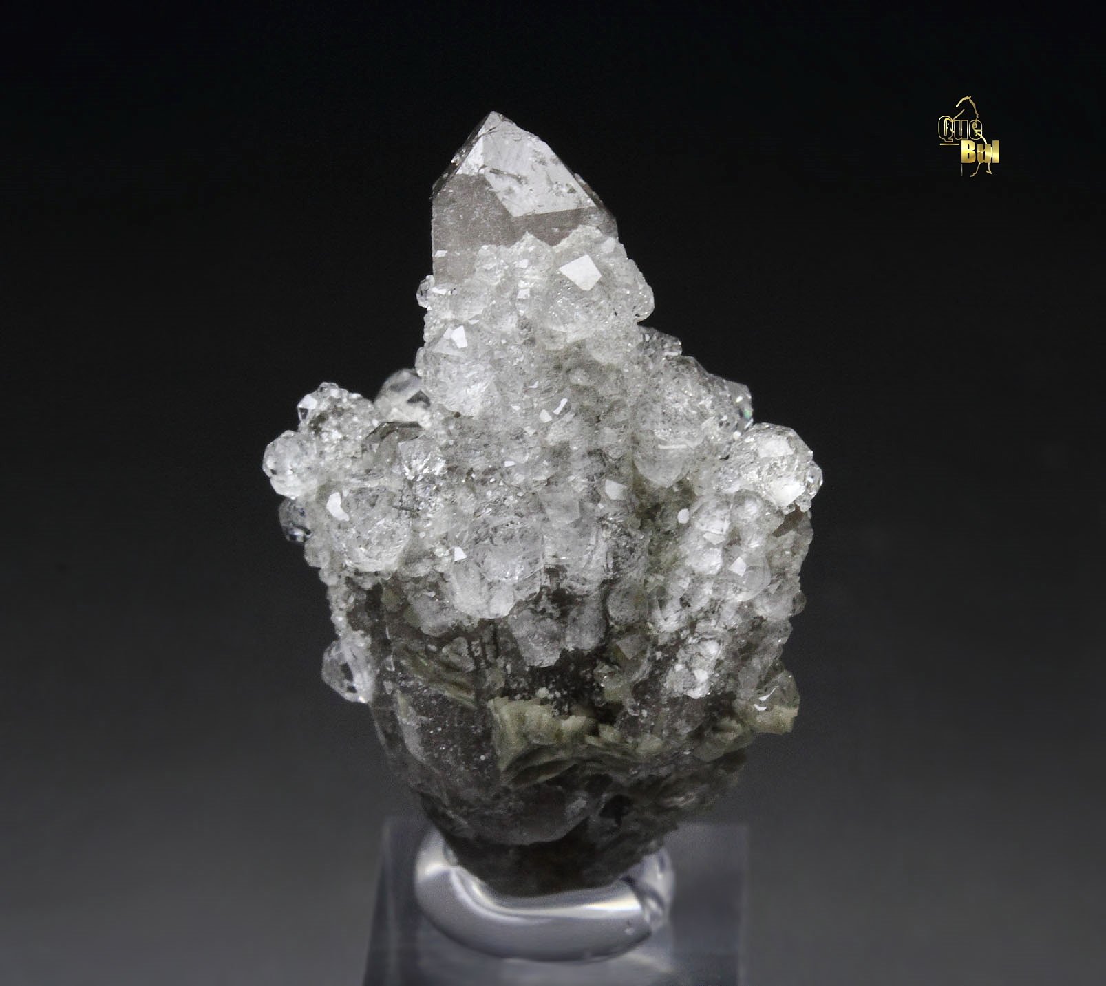 gem ANALCIME, QUARTZ