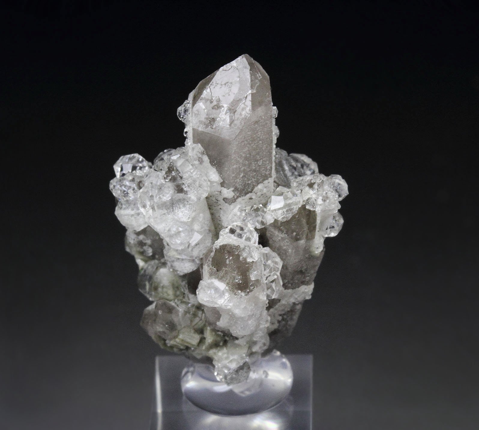 gem ANALCIME, QUARTZ