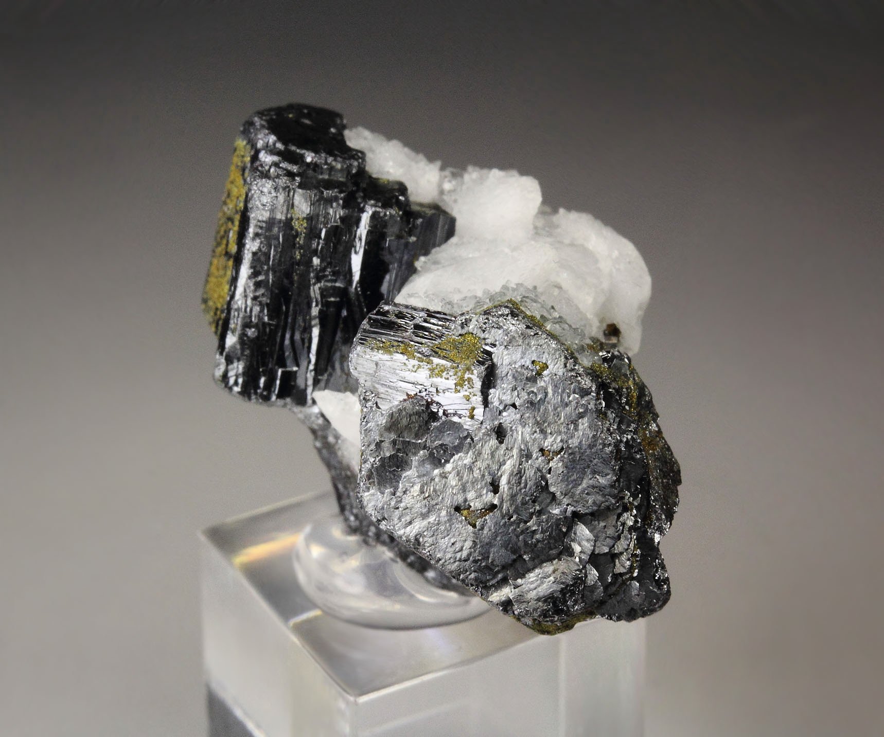 PYRARGYRITE, CHALCOPYRITE, CALCITE