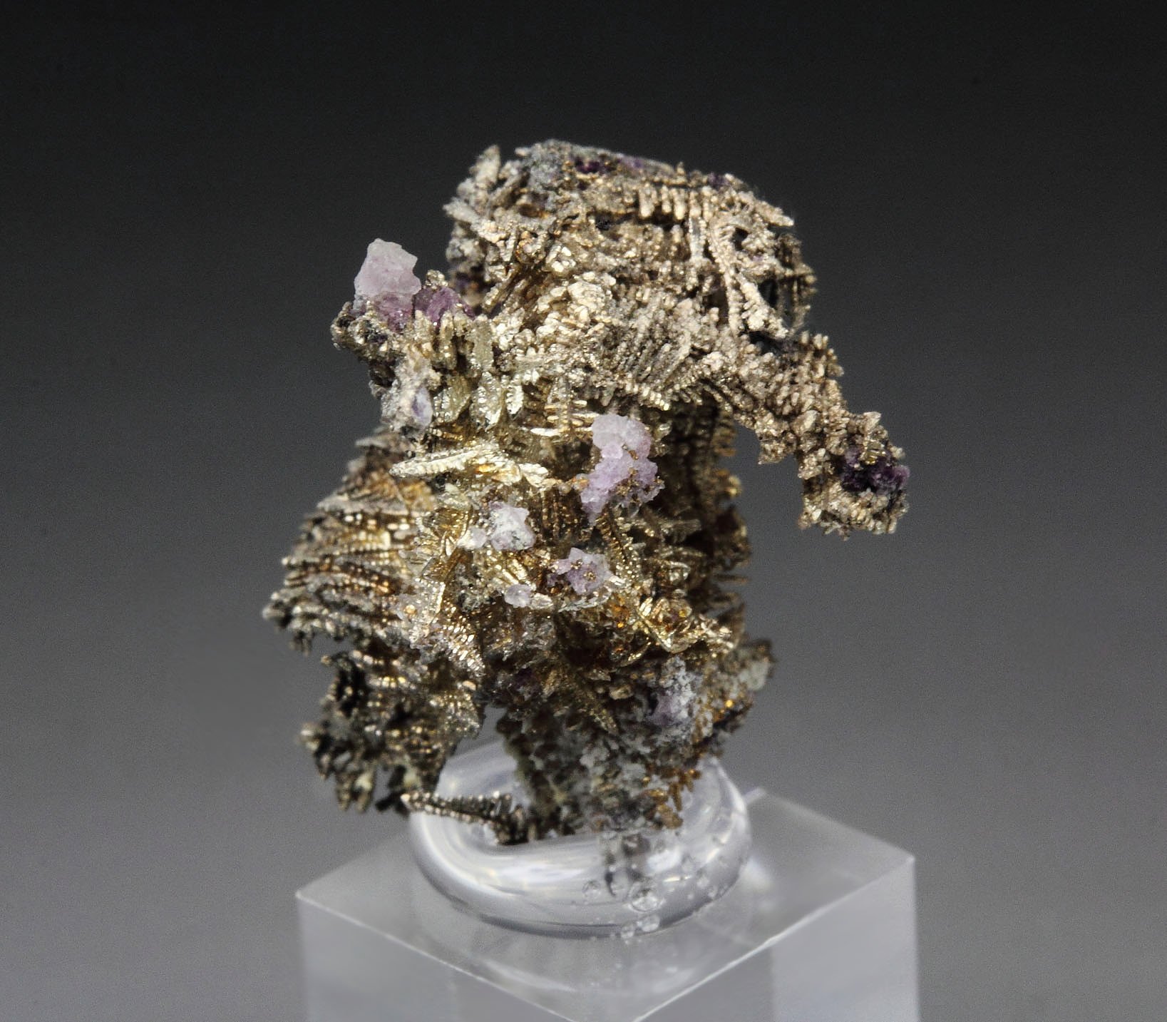 SILVER - SPINEL LAW TWIN, FLUORITE