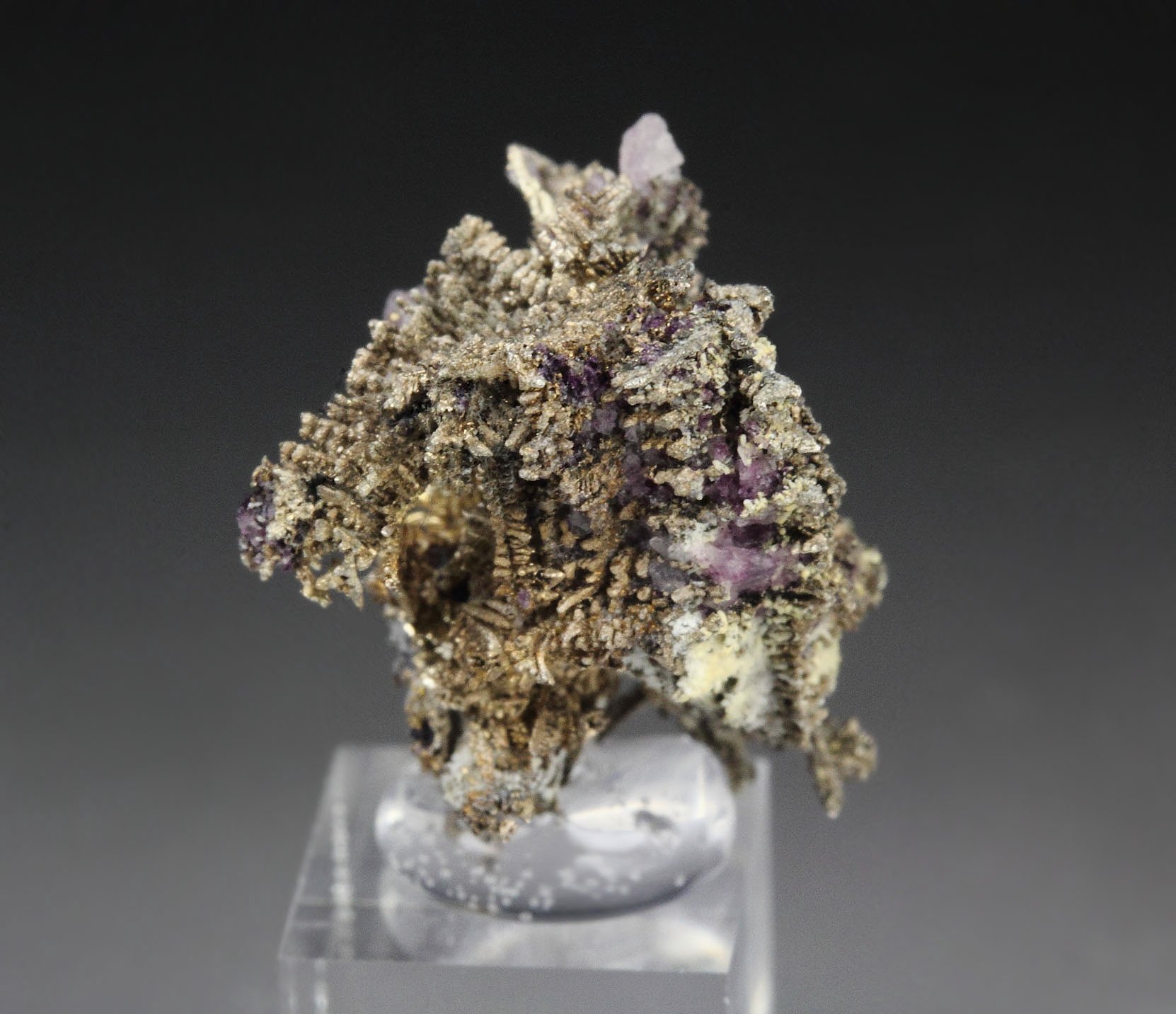 SILVER - SPINEL LAW TWIN, FLUORITE